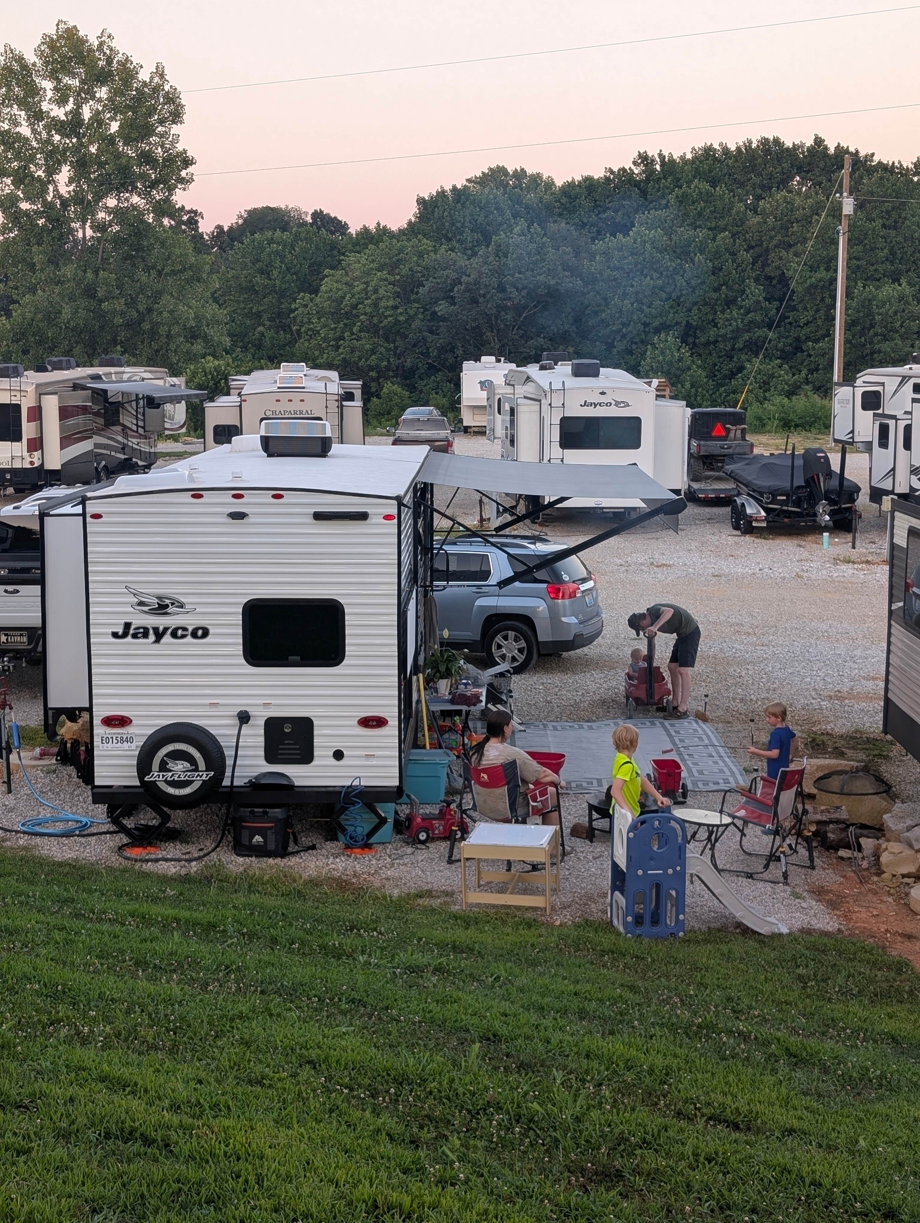 Camper submitted image from Tree Tops RV Park - 1