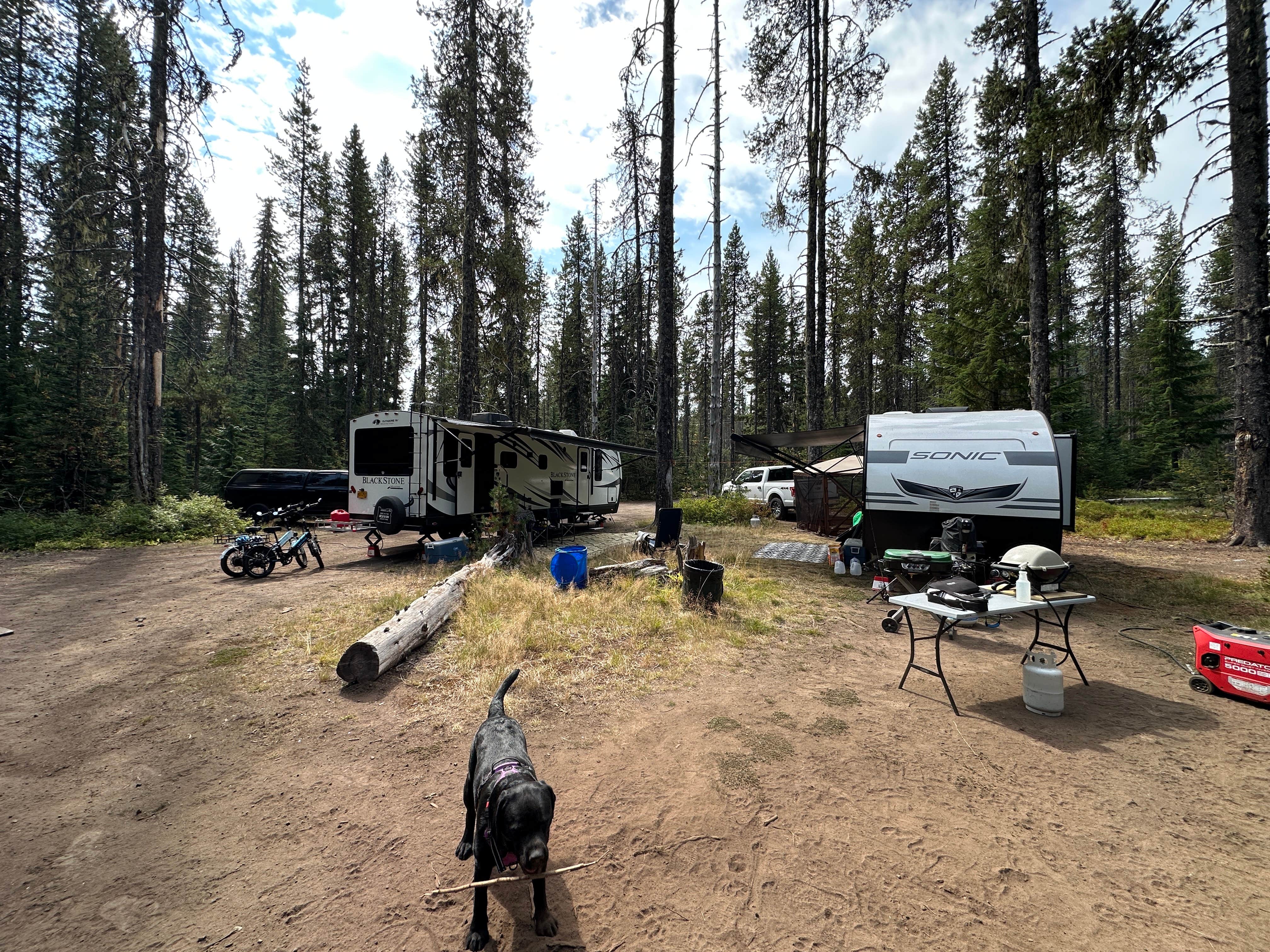 Camper-submitted photo at Trillium Lake Airstrip Dispersed near Mt. Hood National Forest