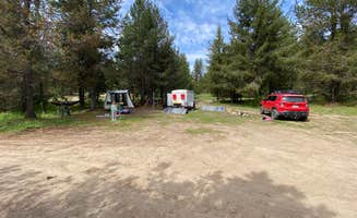 Imerie T.'s photo of a dispersed camping area at Tripod Dispersed camping g near Crouch, ID
