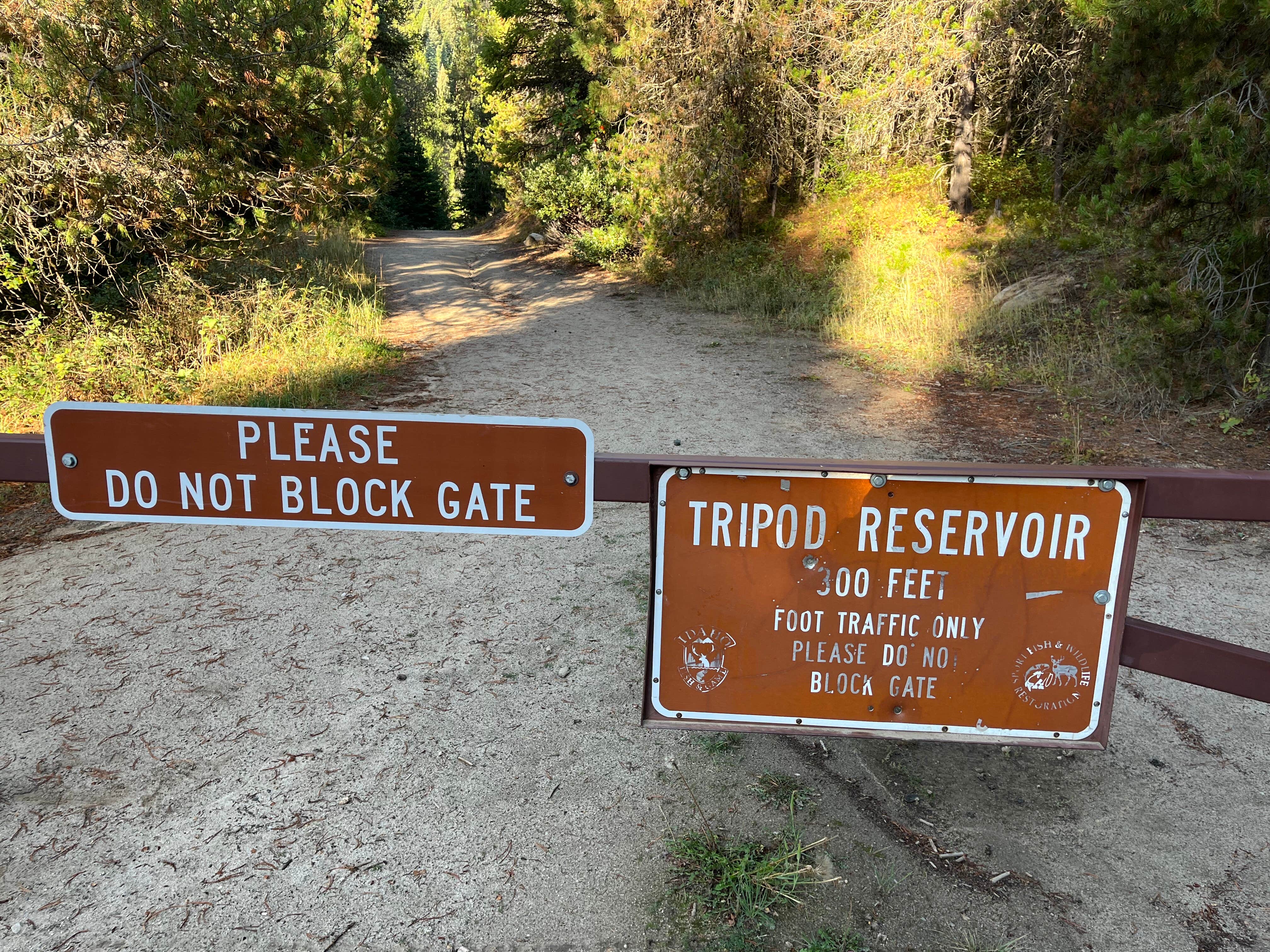 Camper submitted image from Tripod Reservoir - 1