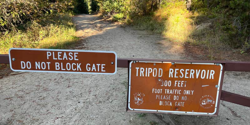 Camper submitted image from Tripod Reservoir