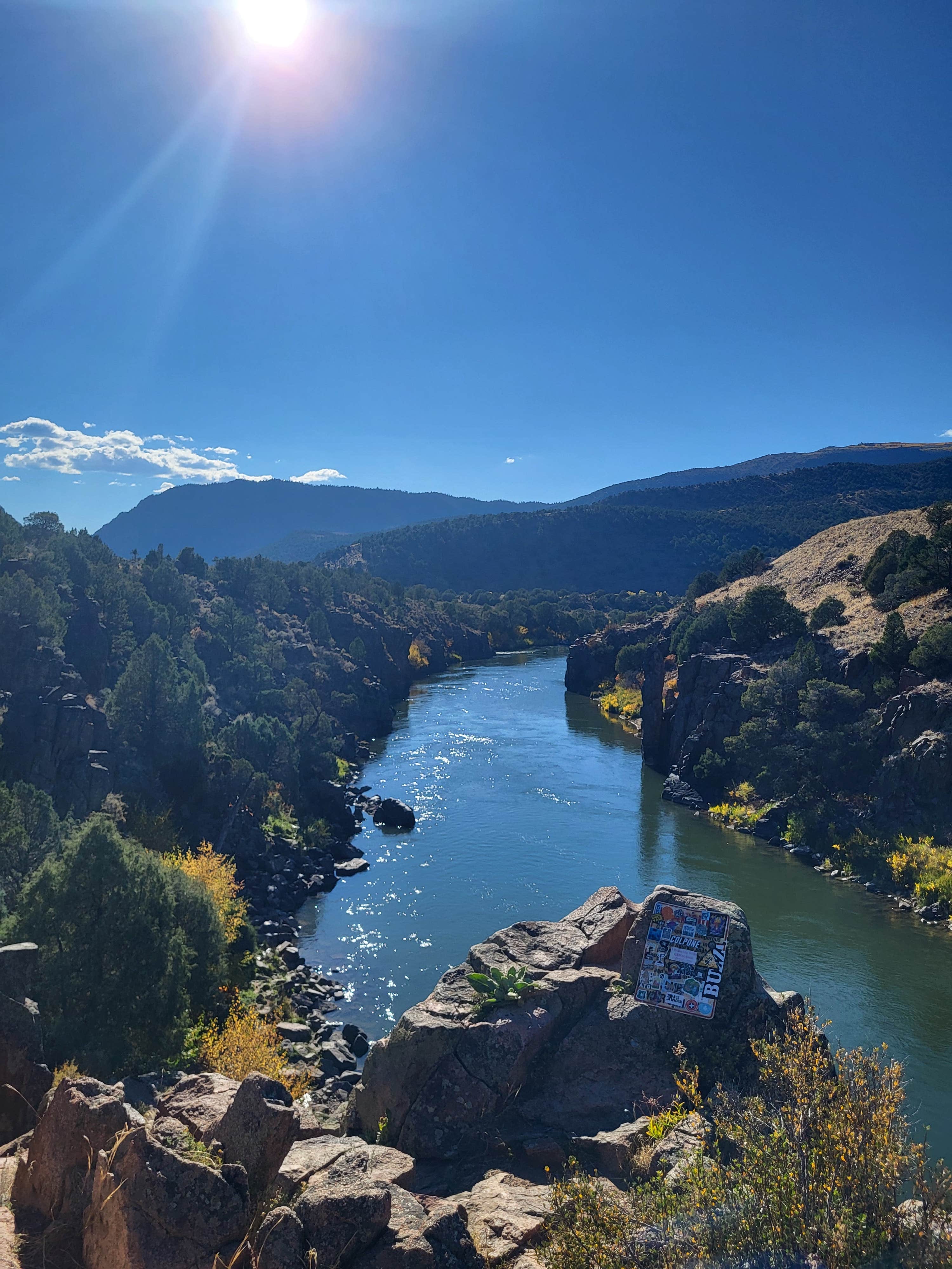 Lydia N.'s photo of a dispersed camping area at Trough Road Dispersed near Heeney, CO