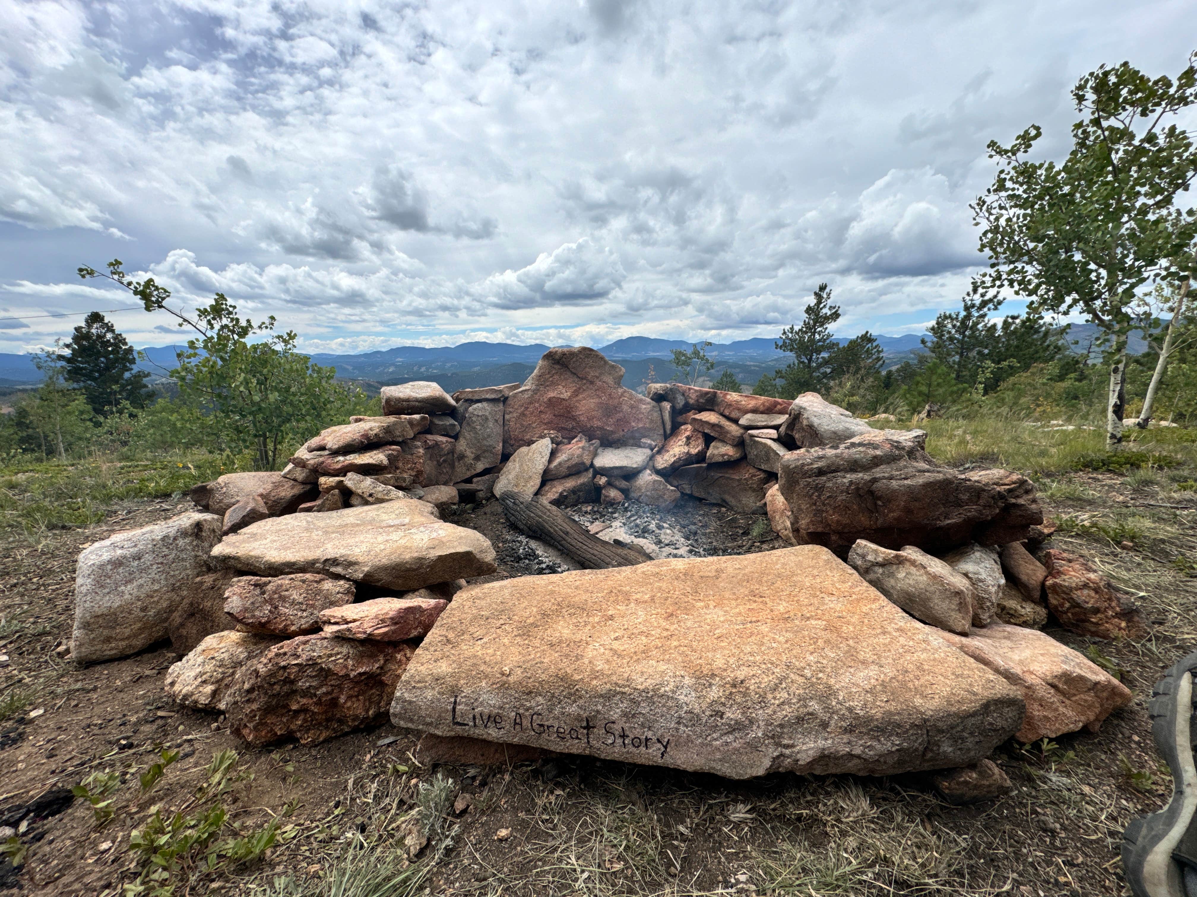 Camper-submitted photo at Truman’s Rock near Lake George, CO