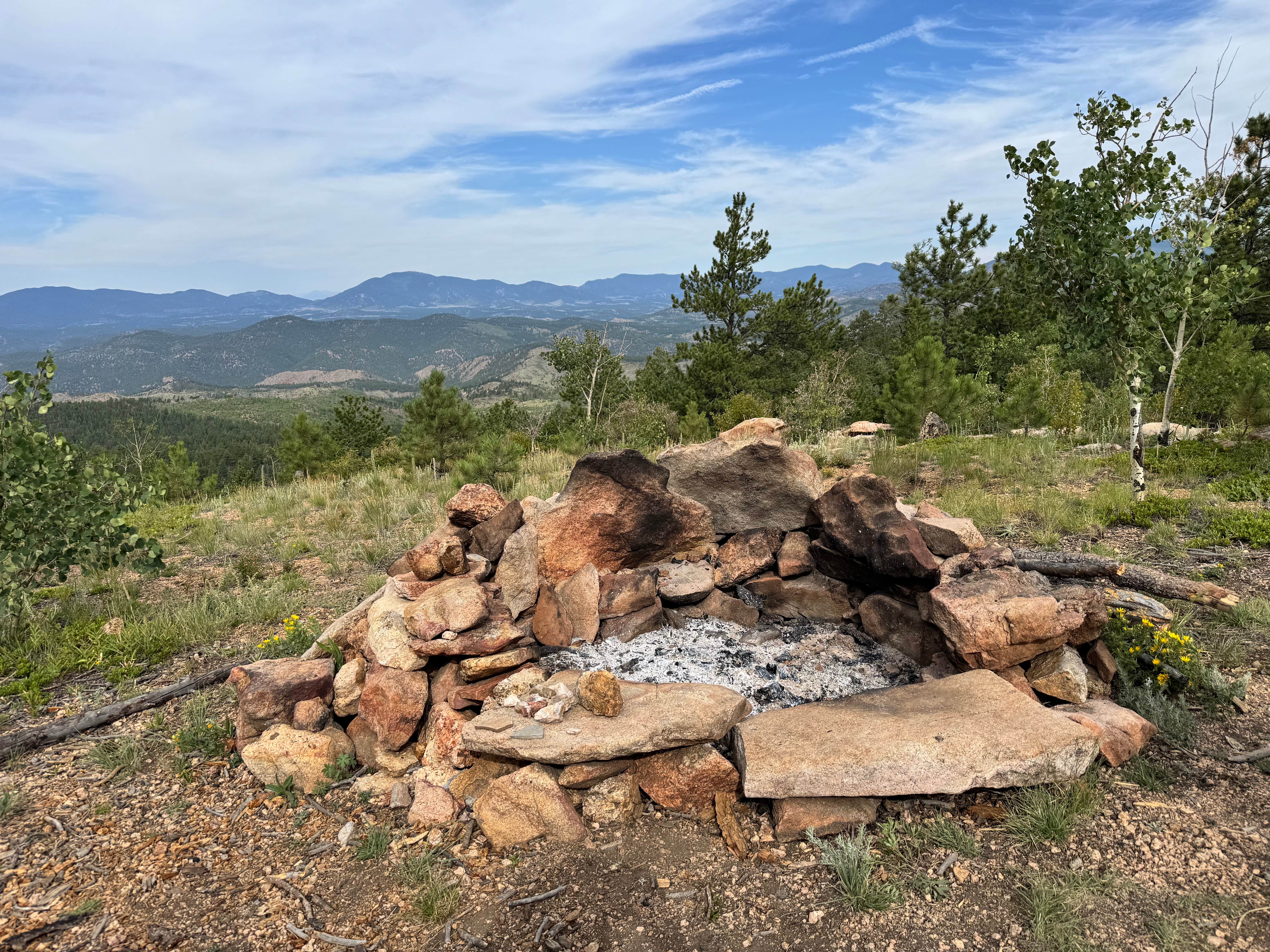 Camper-submitted photo at Truman’s Rock near Lake George, CO