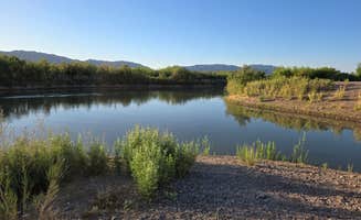 Mary Jane F.'s photo of a dispersed camping area at Truth or Consequences Camp on Rio Grande near Arrey, NM