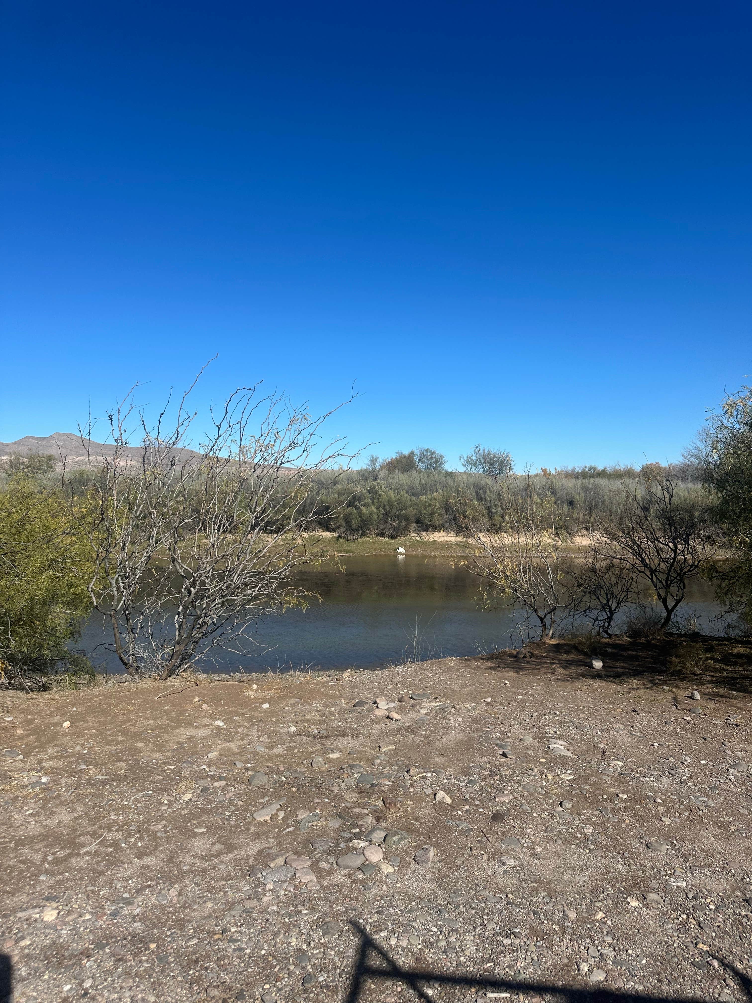 Truth or Consequences Camp on Rio Grande