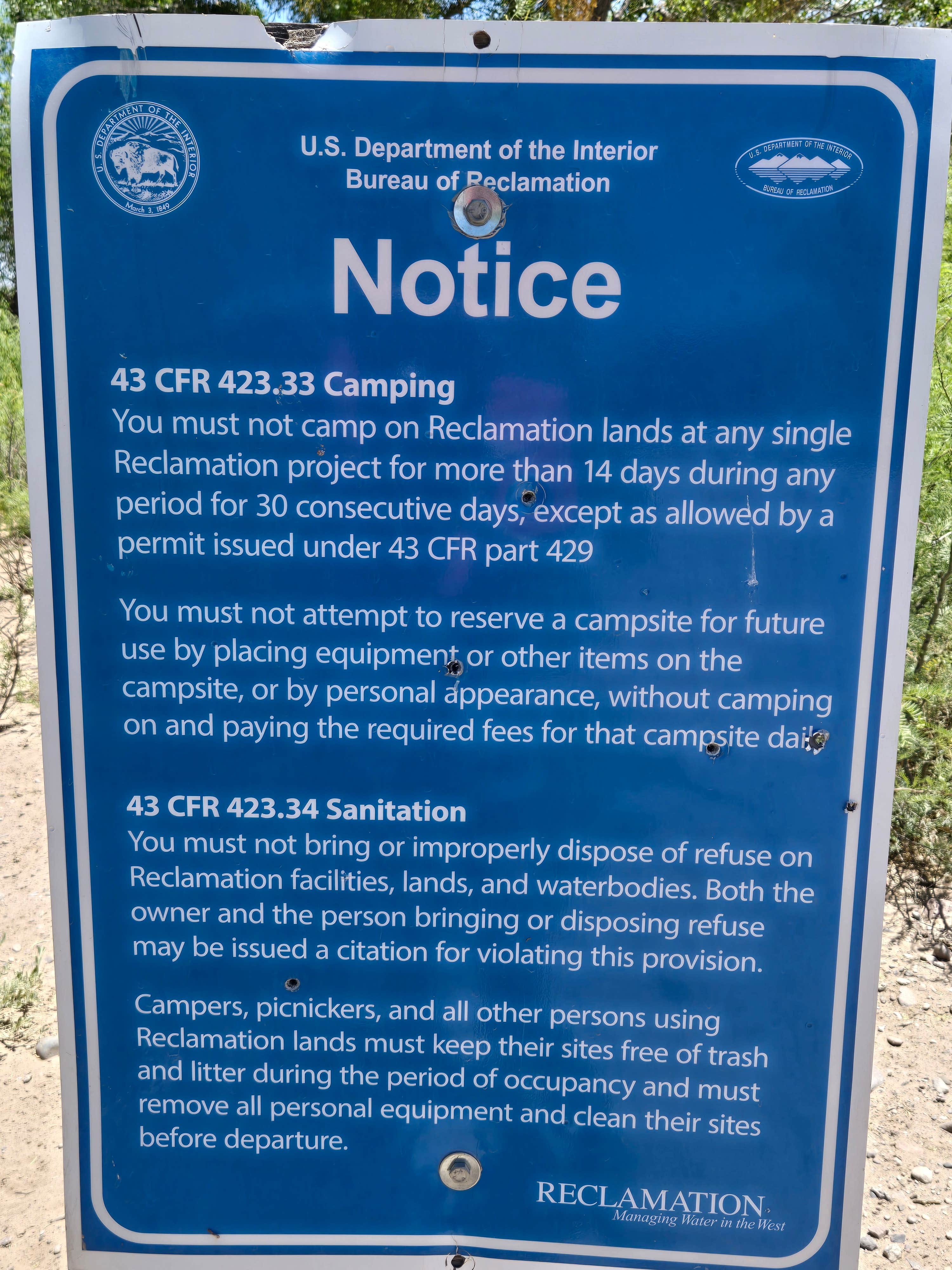 Camper-submitted photo at Truth or Consequences Camp on Rio Grande near Caballo, NM