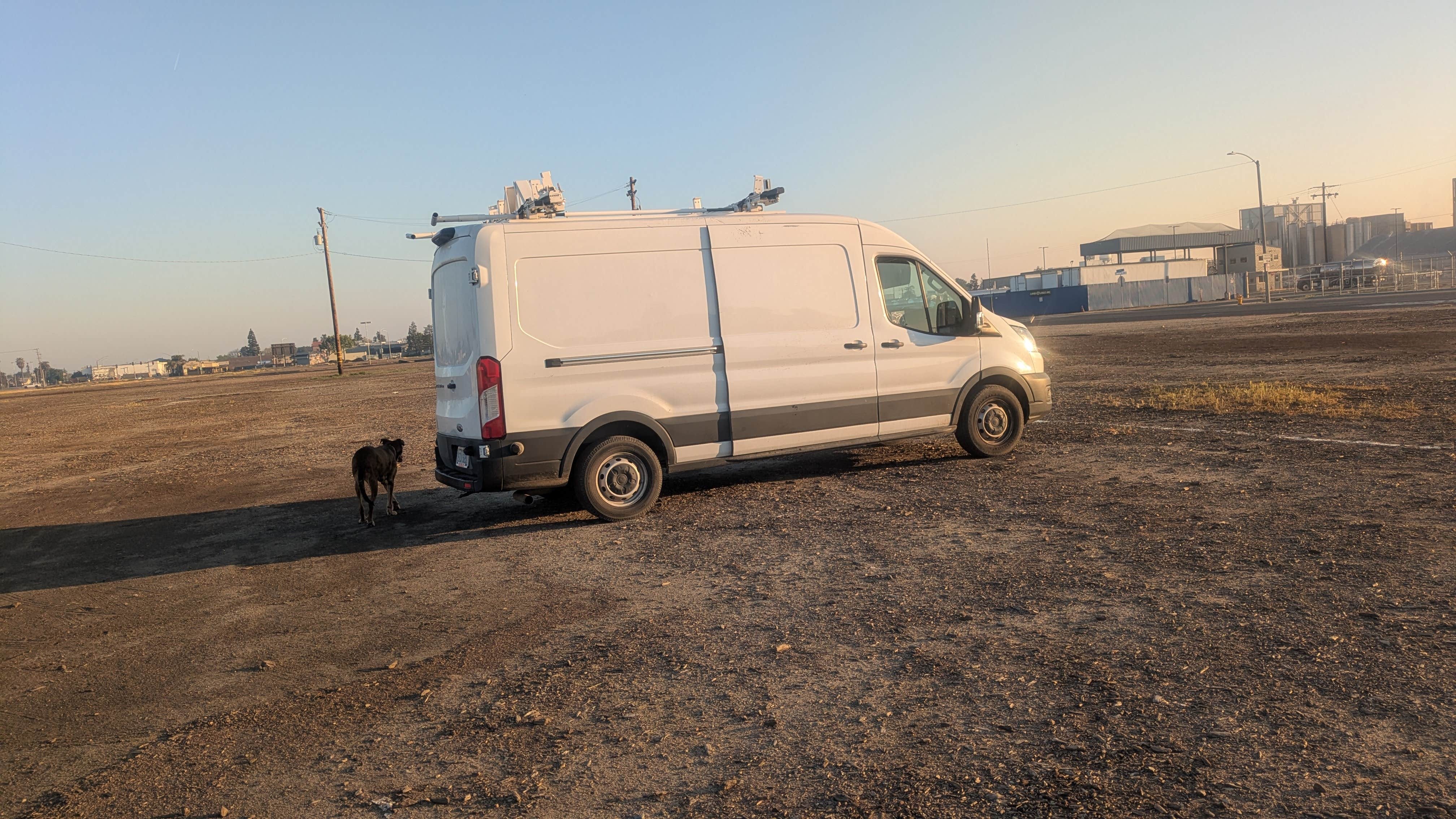 Tulare County fairgrounds parking