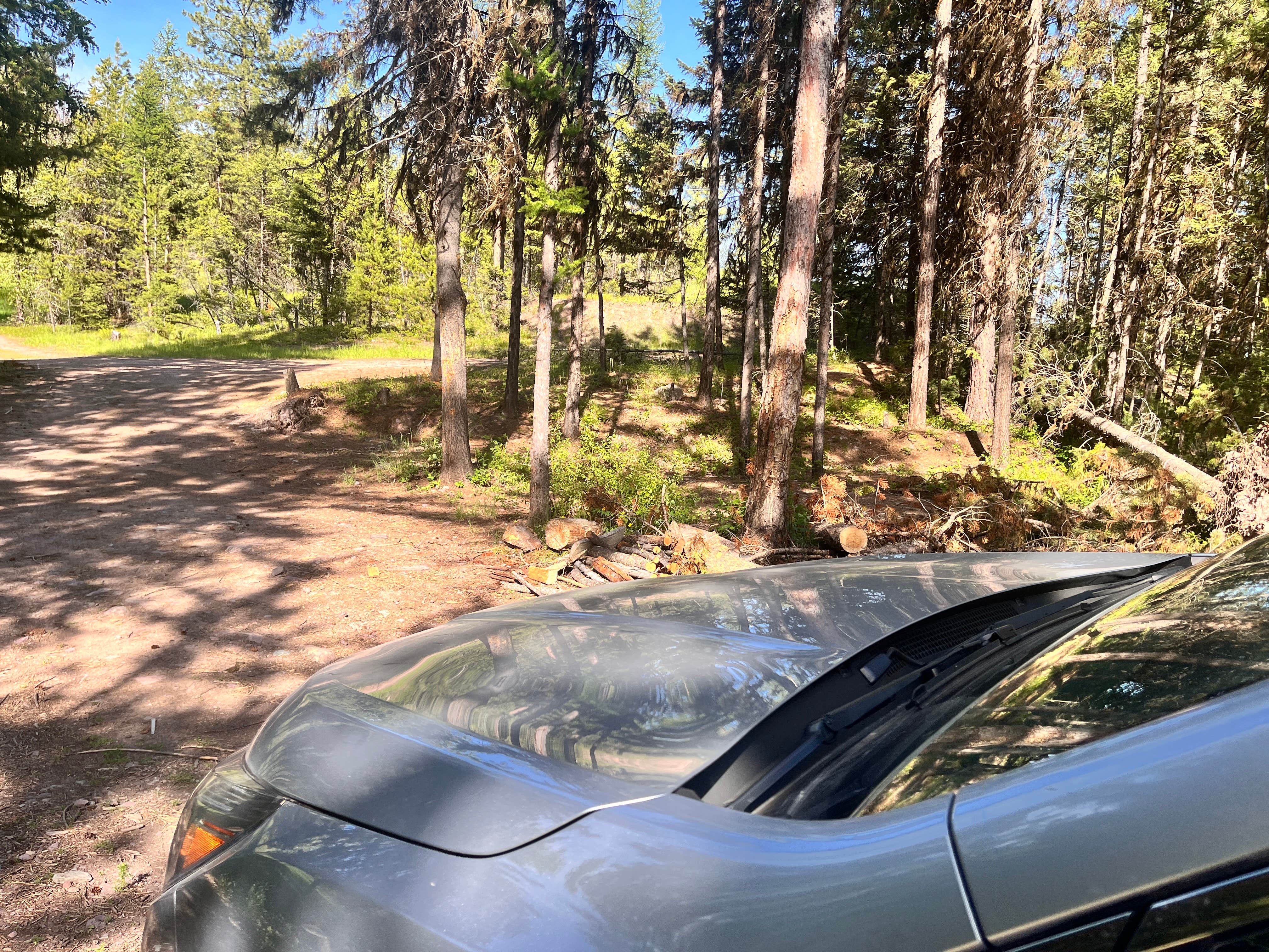 Camper-submitted photo at Tuppers Lake near Seeley Lake, MT