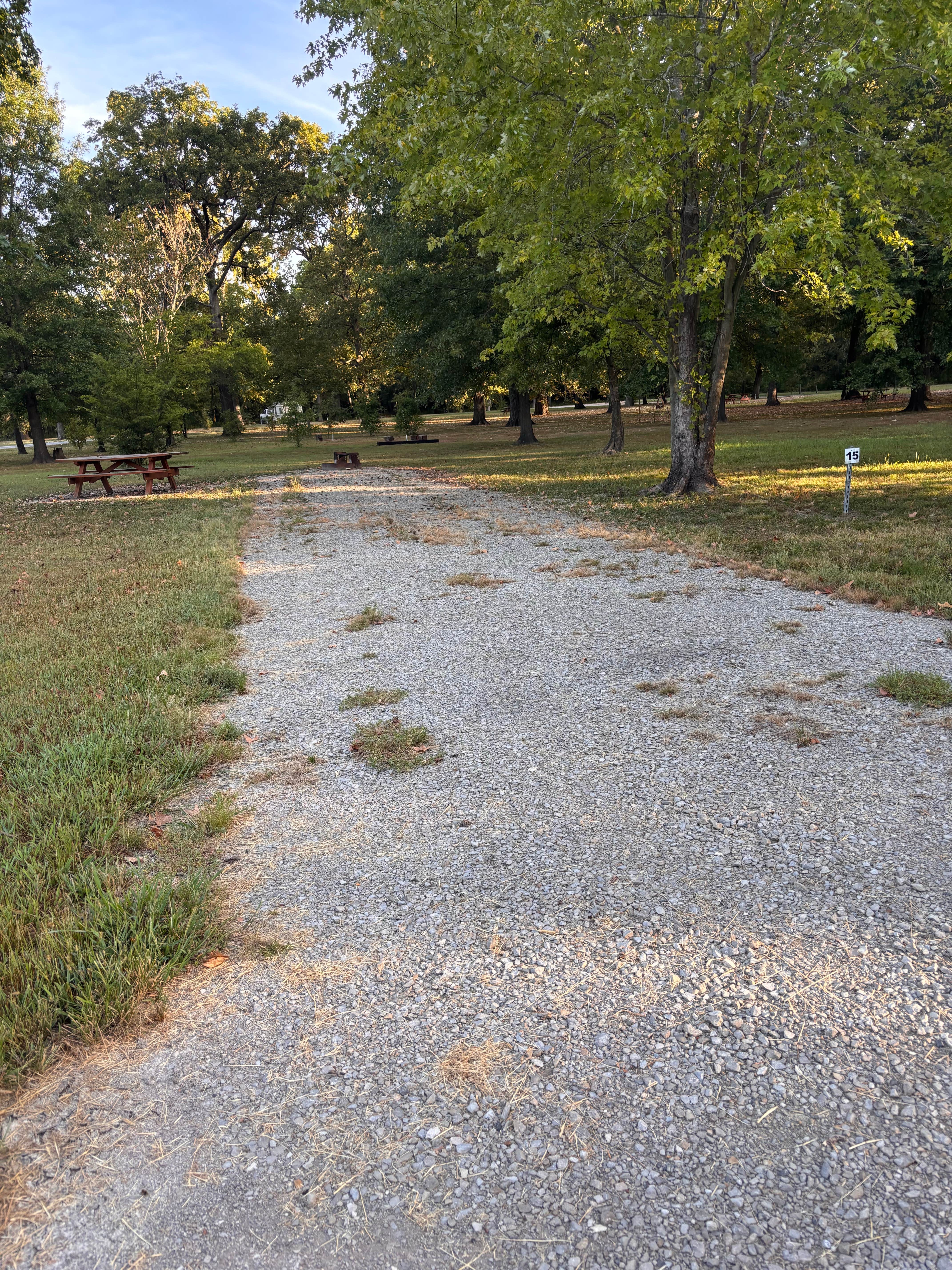 Kandice S.'s photo of camping with pets at turkey bayou campground Illinois near Whitewater, MO