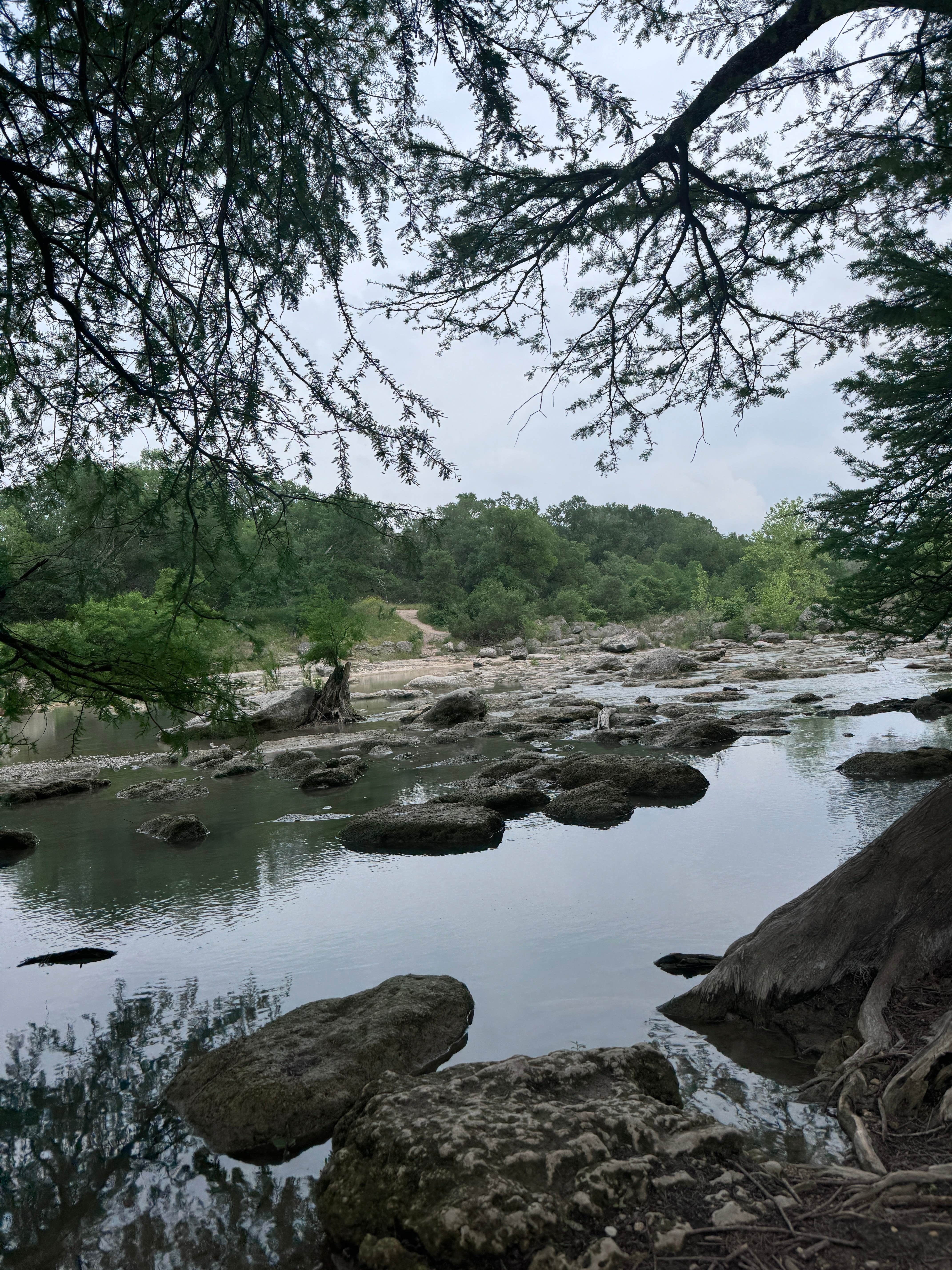 Camper-submitted photo at Turkey Sink Camping Area — Guadalupe River State Park near Fair Oaks Ranch, TX