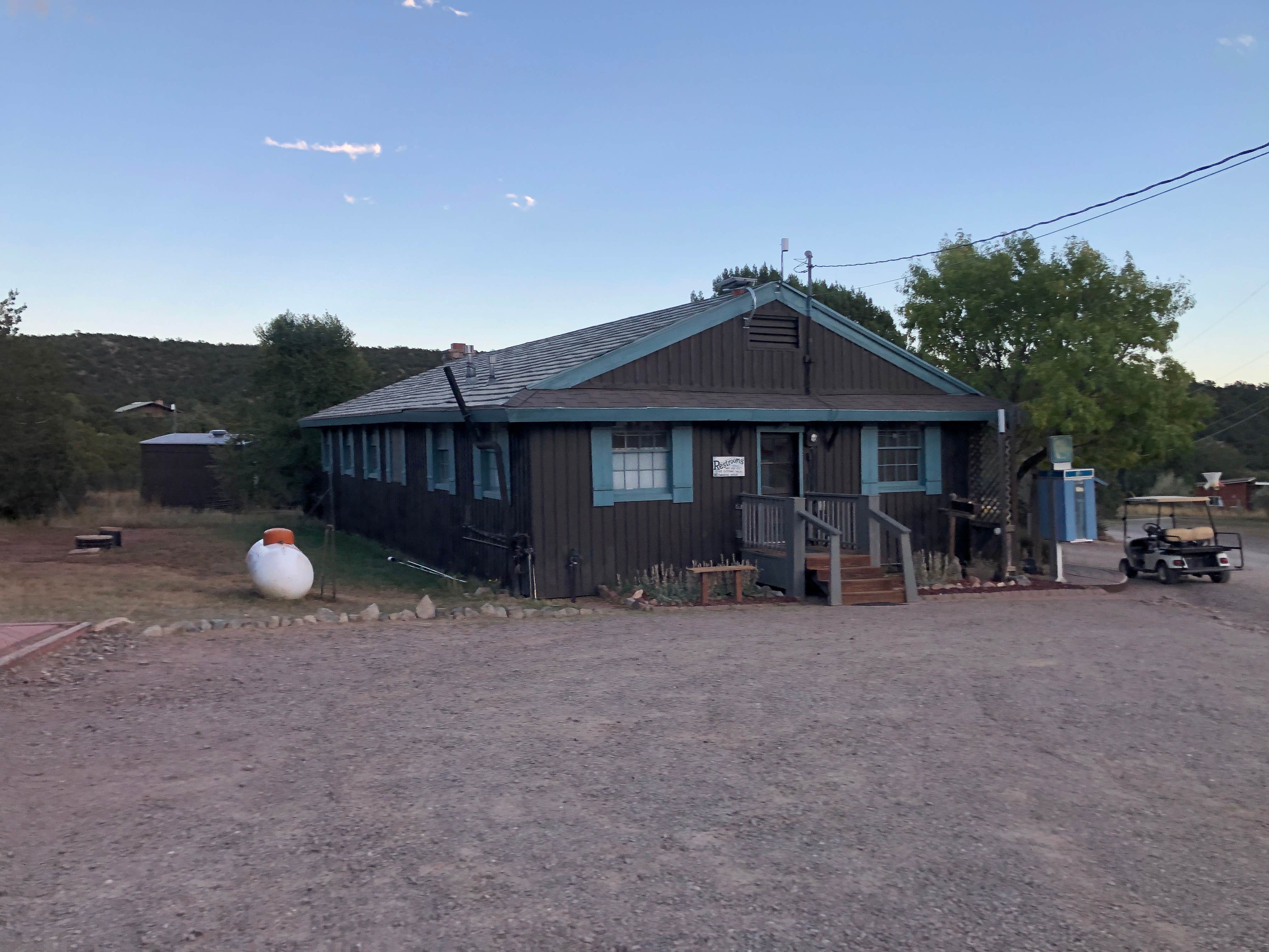 James N.'s photo of glamping accommodations at Turquoise Trail Campground near Tome, NM
