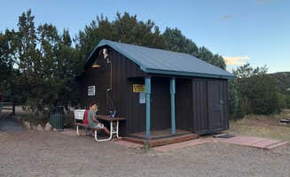 James N.'s photo of a cabin at Turquoise Trail Campground near Mountainair, NM