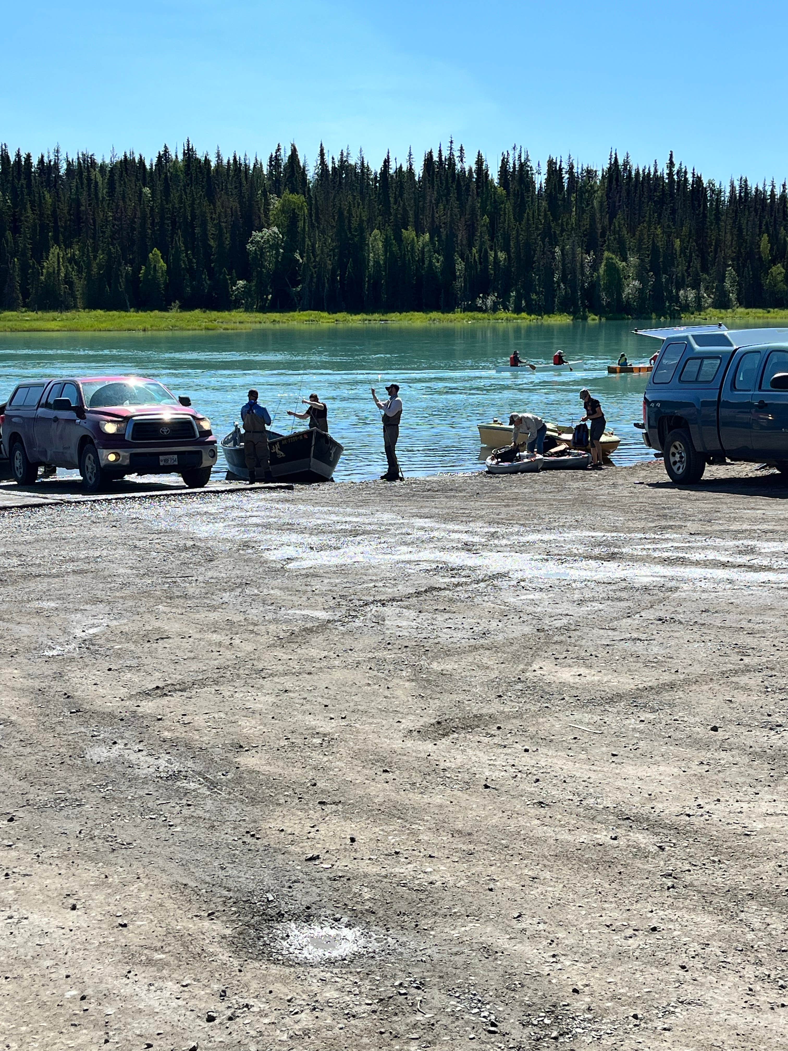 Camper-submitted photo at Tustumena Lake near Kasilof, AK