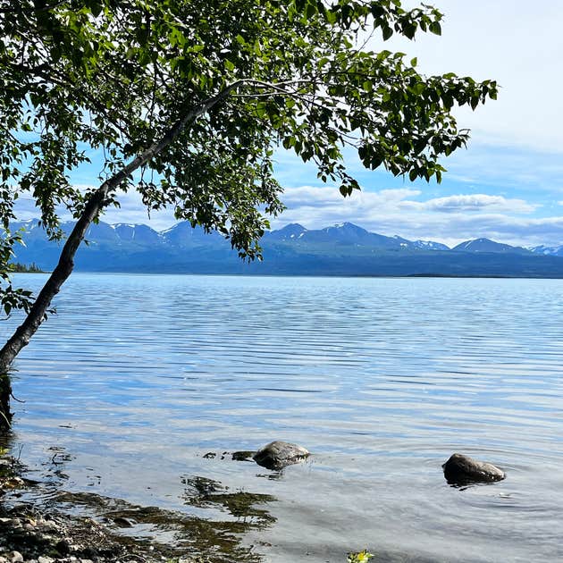 Tustumena Lake Camping Kasilof, AK