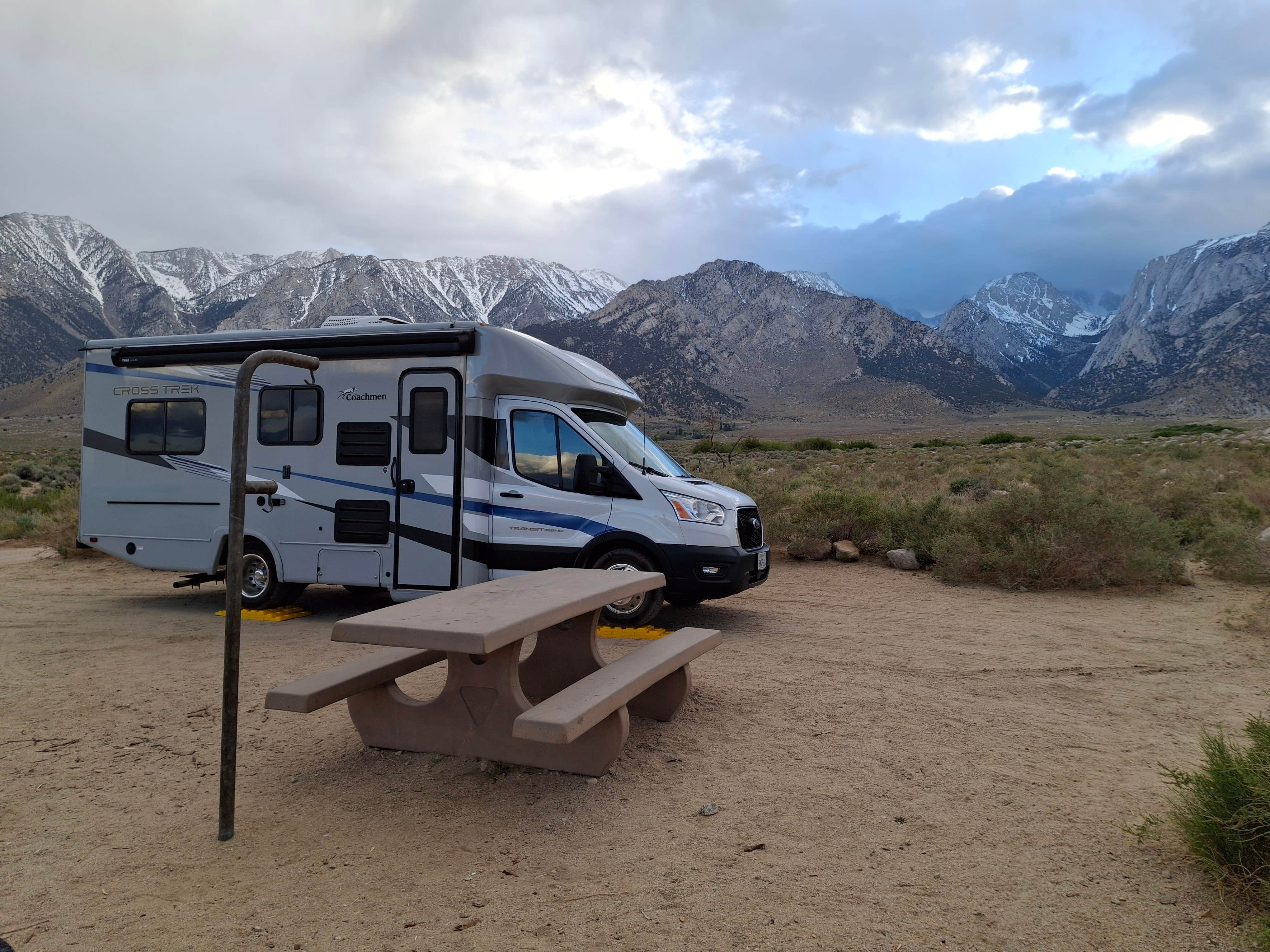 Leonard H.'s photo of rv camping at Tuttle Creek Campground — Alabama Hills near Independence, CA