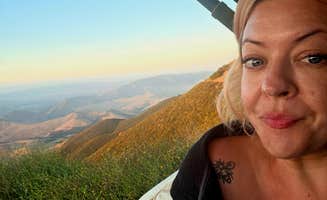 Whitney R.'s photo of a dispersed camping area at Tv Tower Pull Off Dispersed near San Luis Obispo, CA