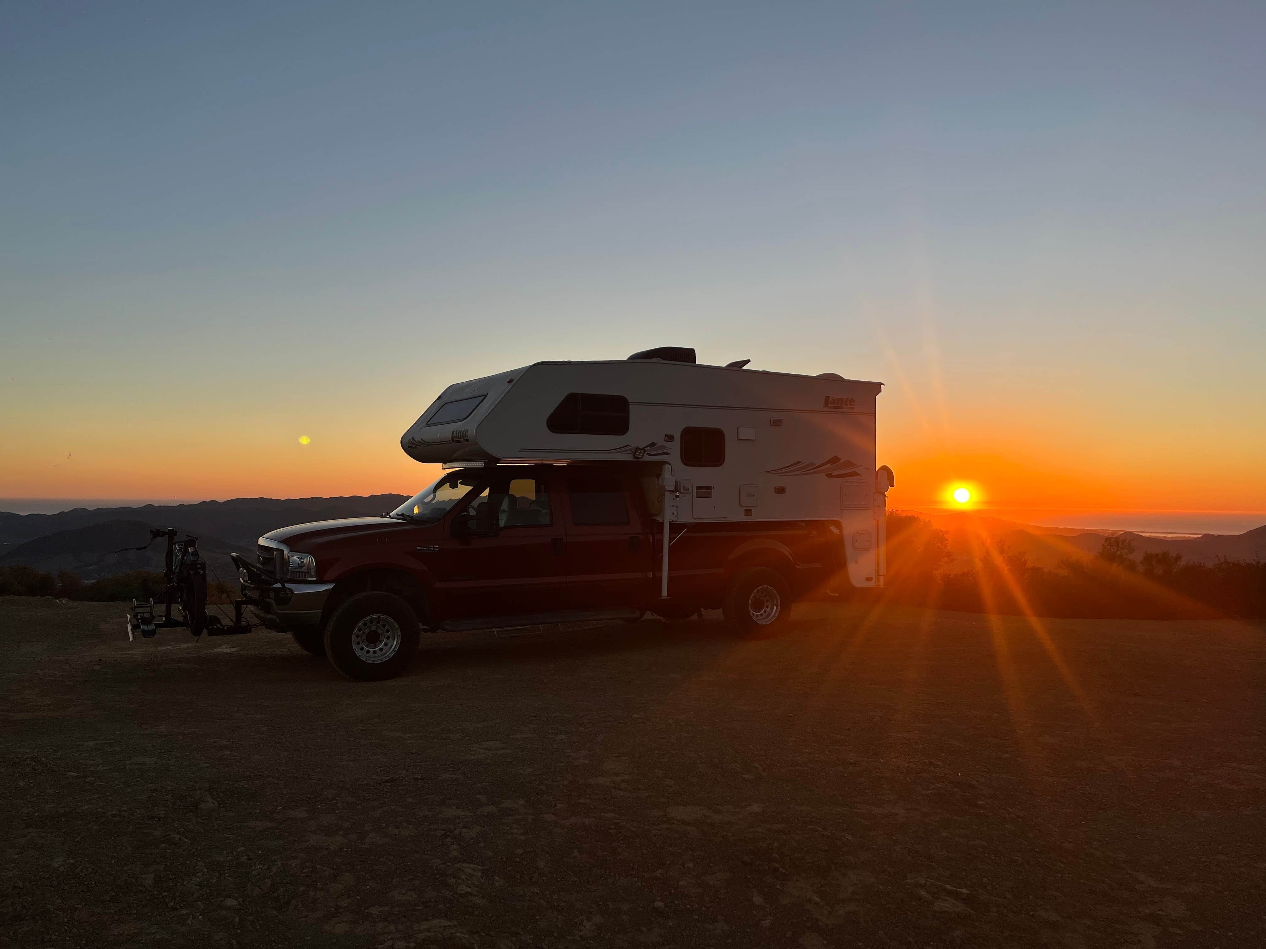 Curious Compass B.'s photo of a dispersed camping area at TV Tower Road Dispersed Camping near Pismo Beach, CA