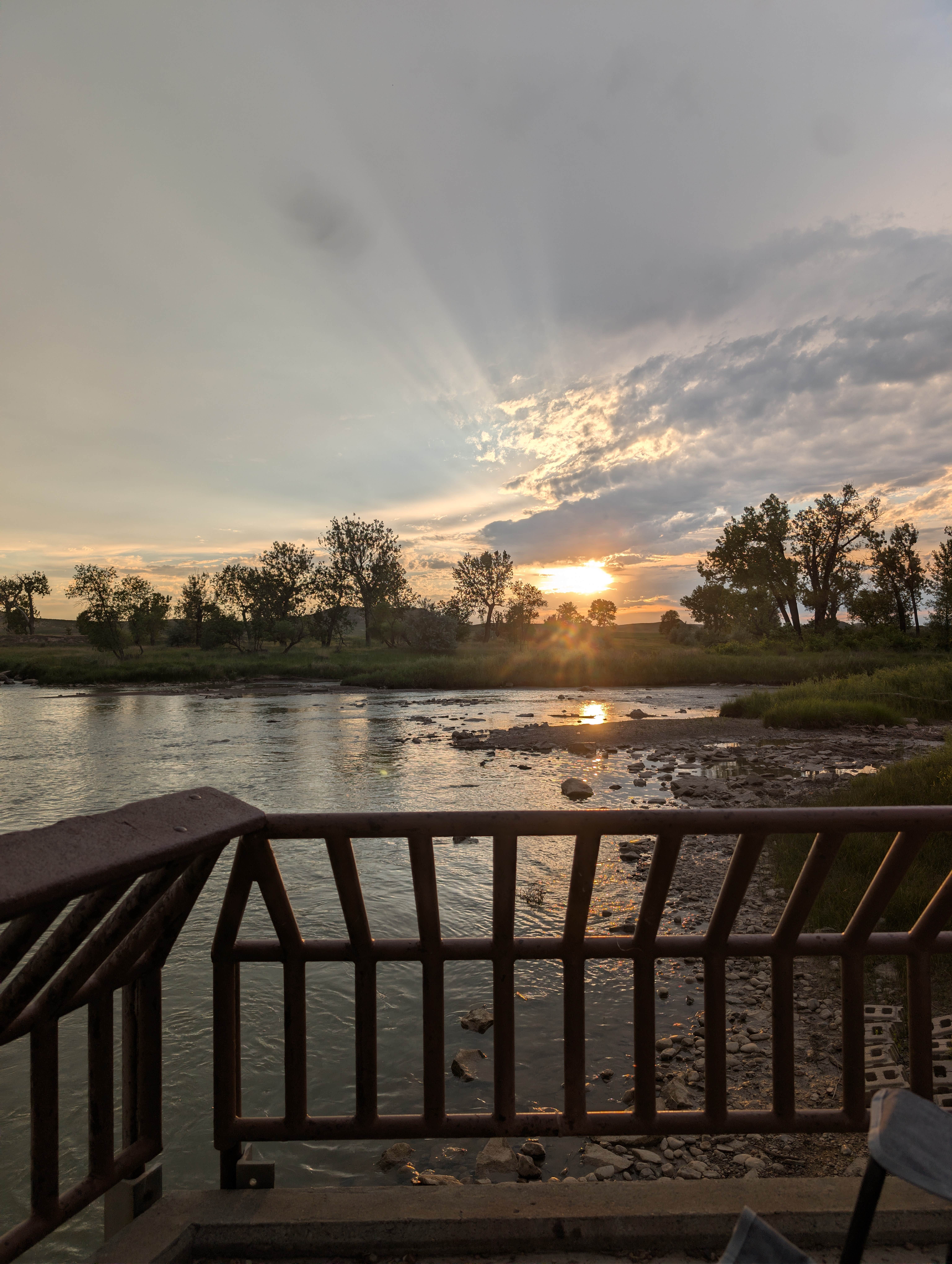 Camper-submitted photo at Primitive Camping - Twelve Mile Dam Fishing Access Site - Montana near Miles City, MT