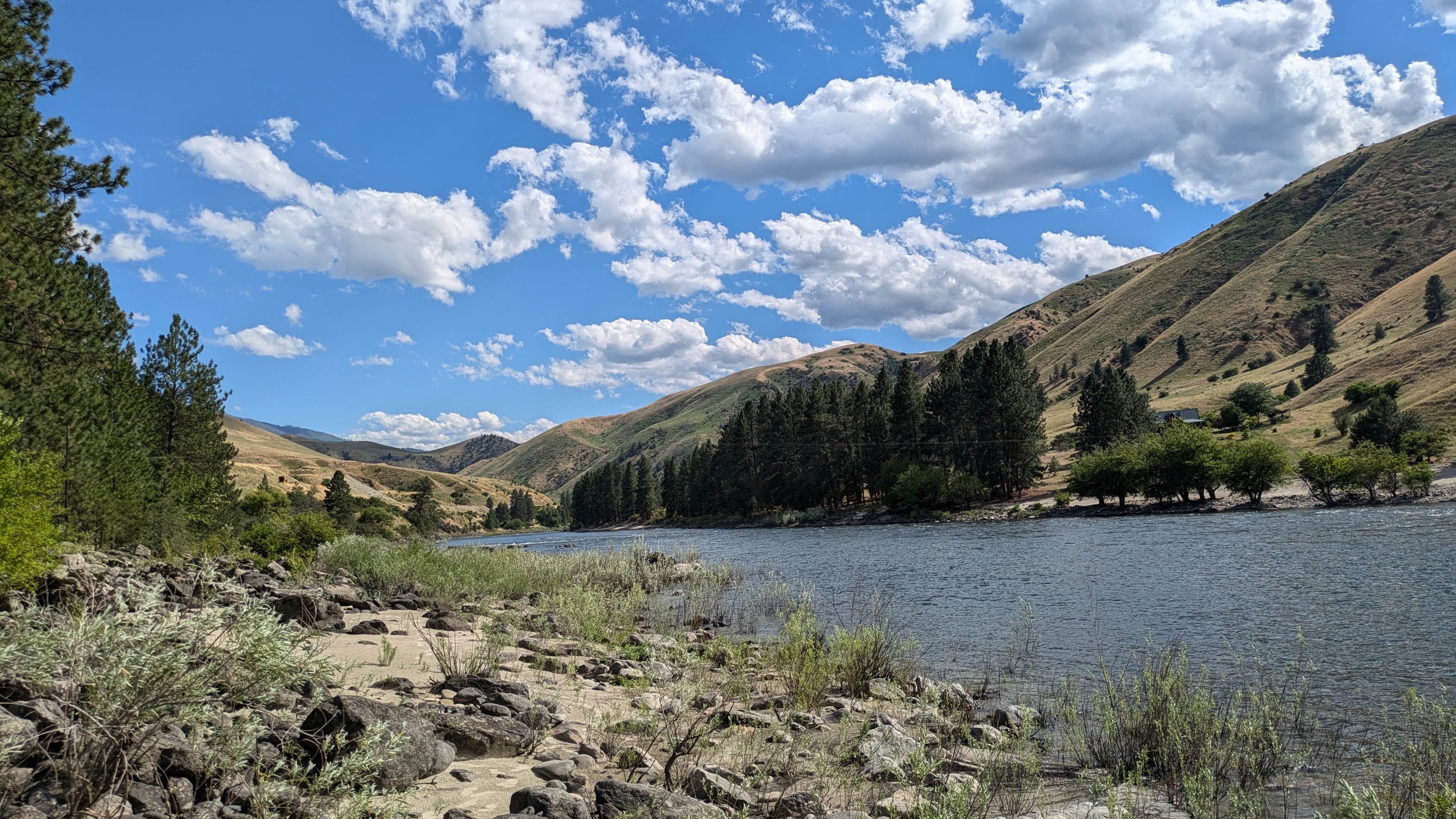 Camper-submitted photo at Twin Bridges Recreation Area Campground near White Bird, ID