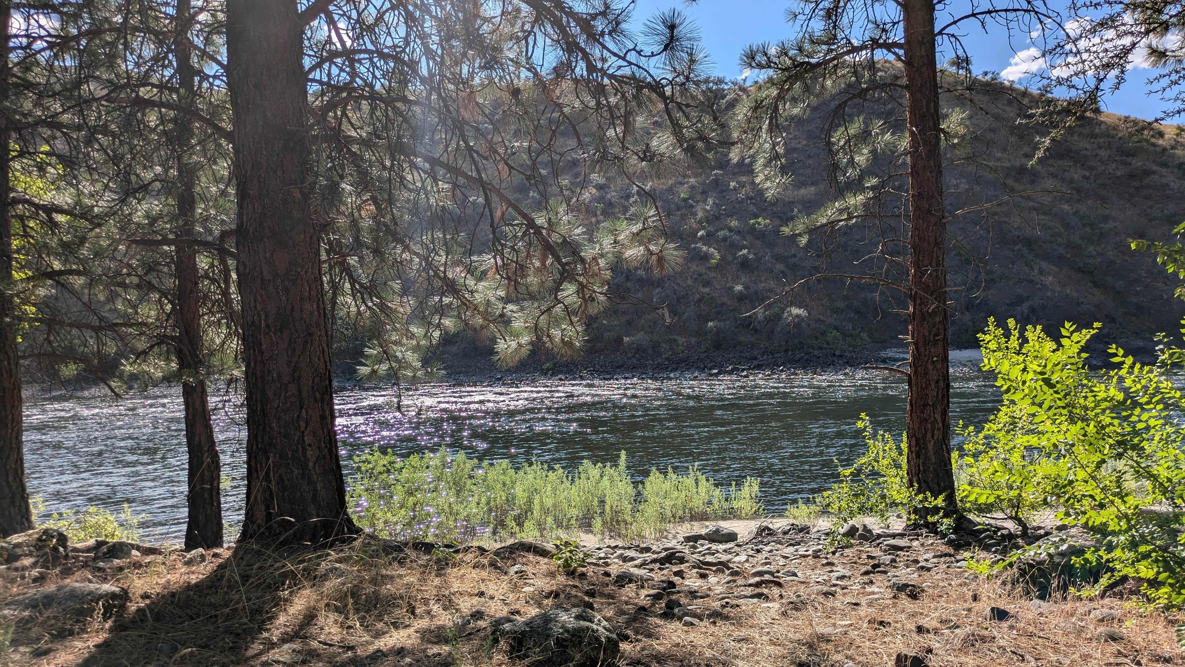 Camper-submitted photo at Twin Bridges Recreation Area Campground near White Bird, ID