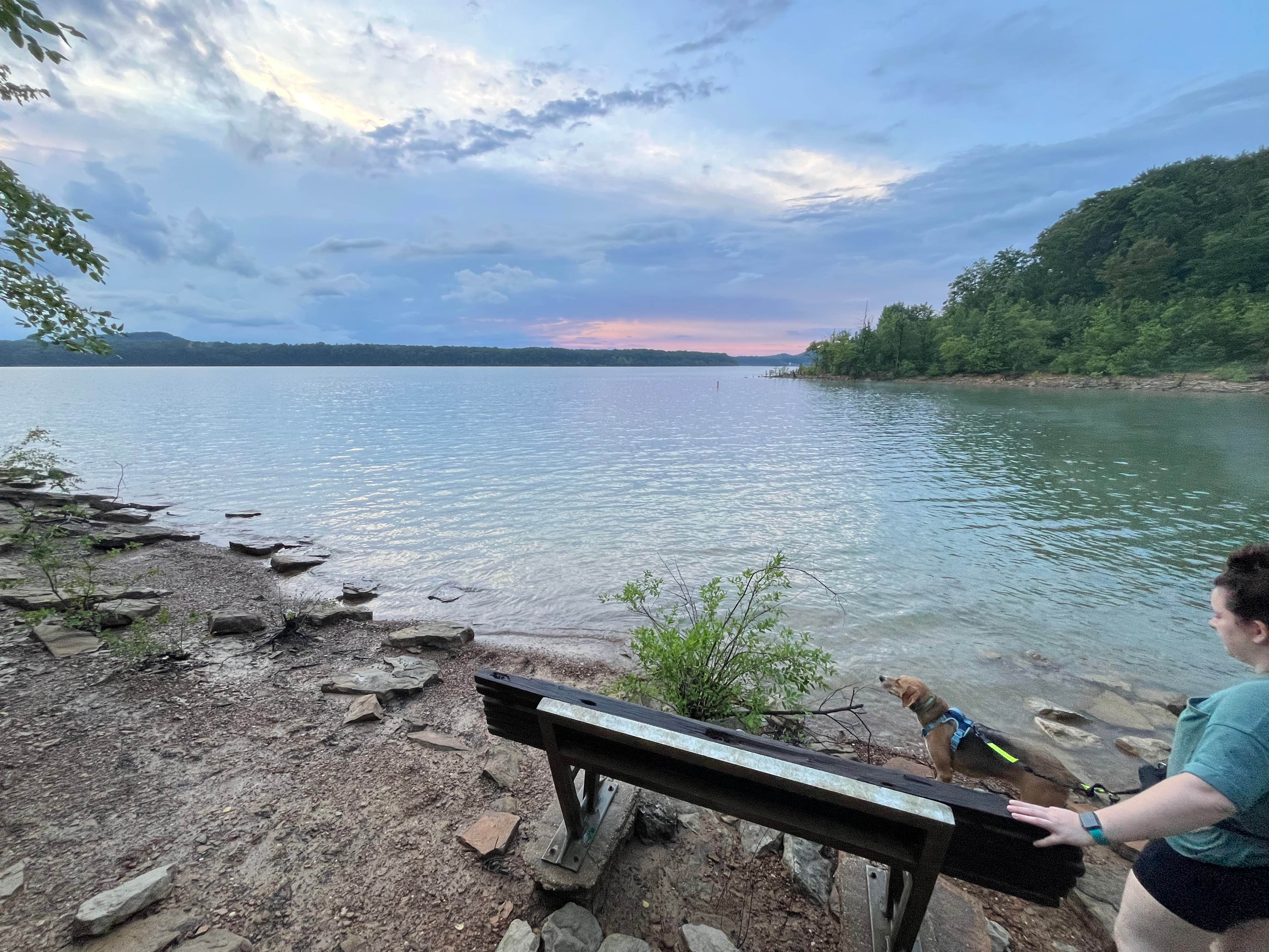 Paul K.'s photo of camping with pets at Twin Knobs Recreation Area near Clearfield, KY