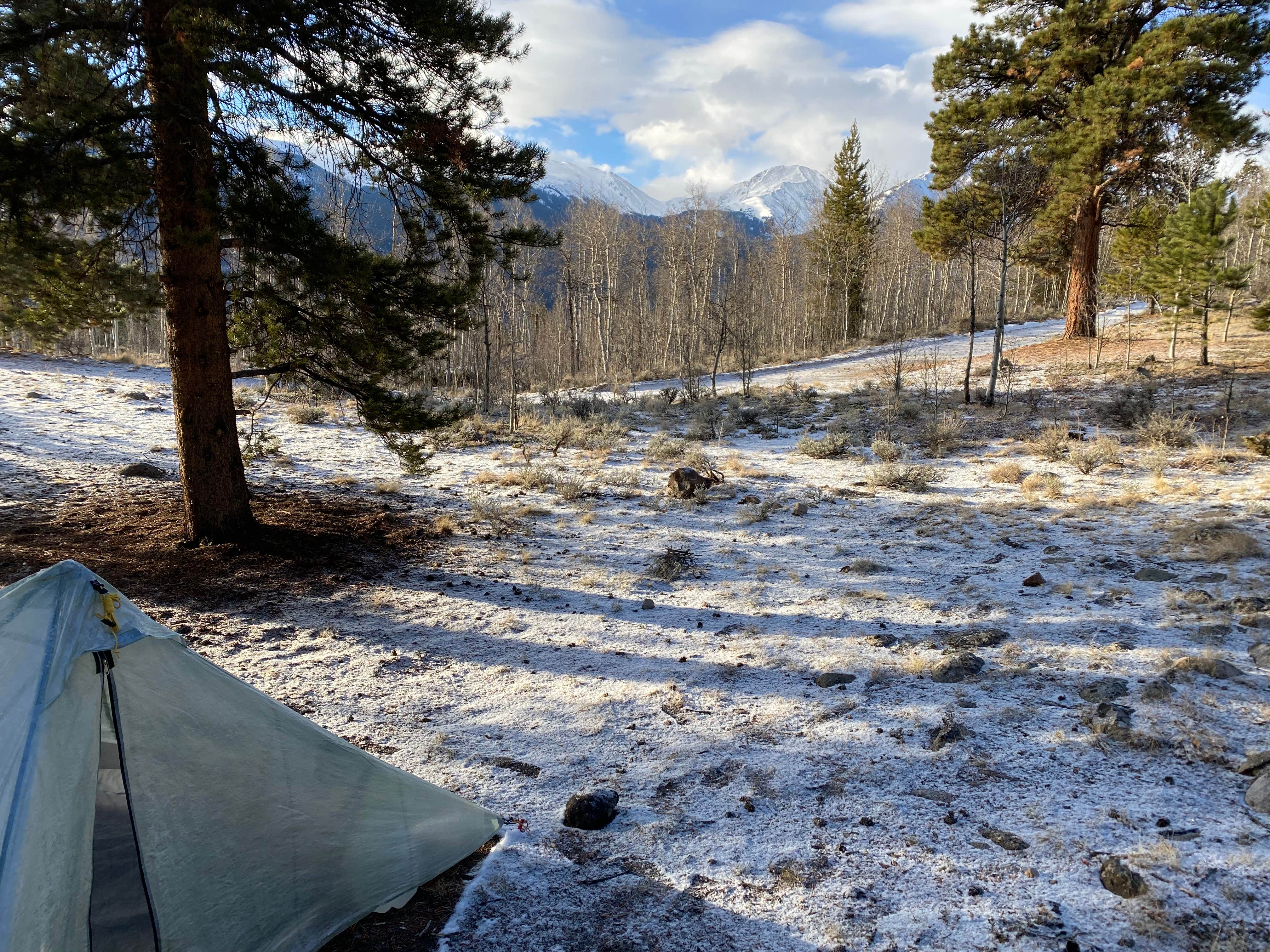 Camper-submitted photo at Twin Lakes Dispersed Camping - Site 1 West near Leadville, CO