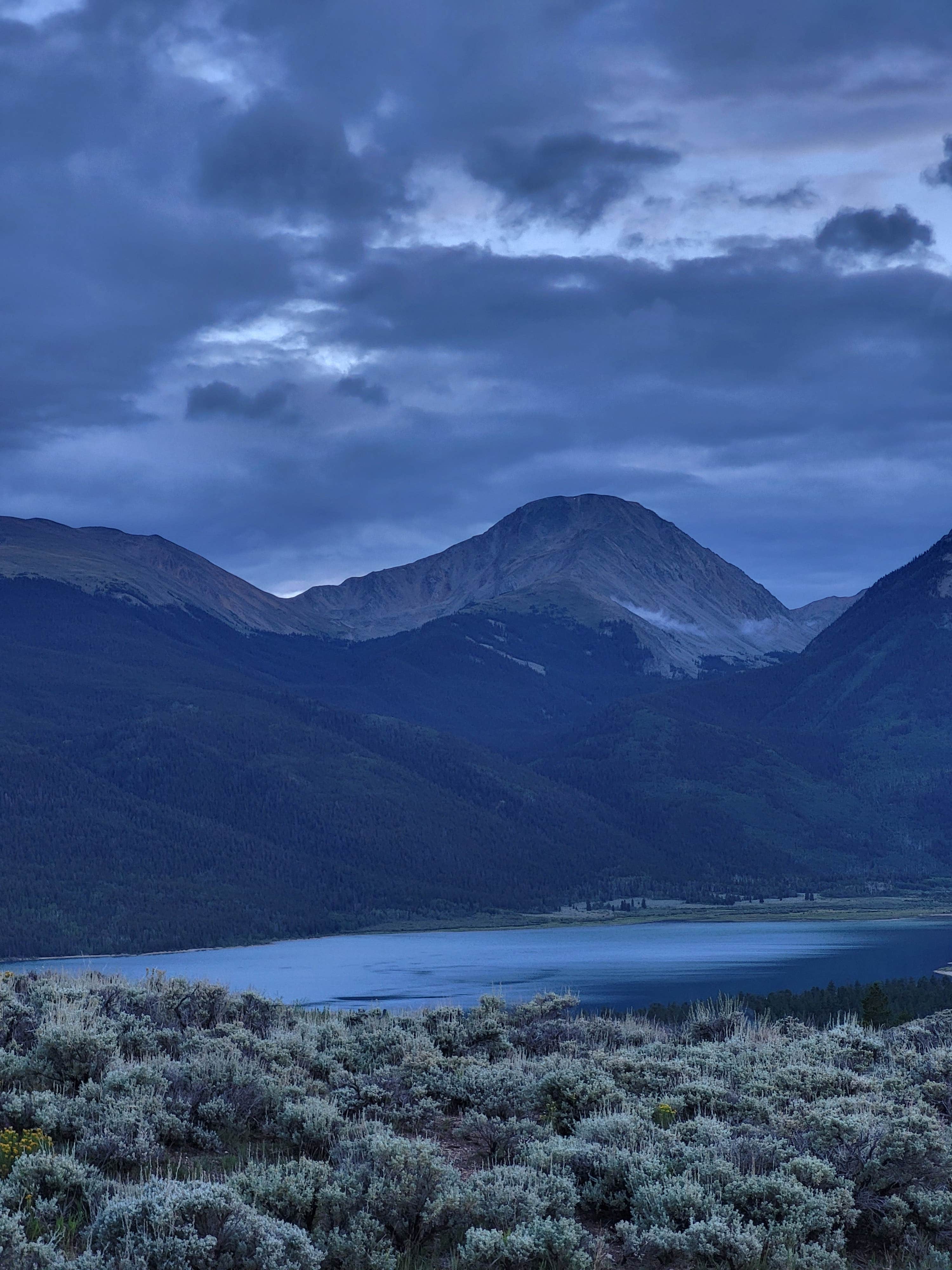 Lydia N.'s photo of a dispersed camping area at Twin Lakes Dispersed Camping - Site 2 West near Leadville, CO