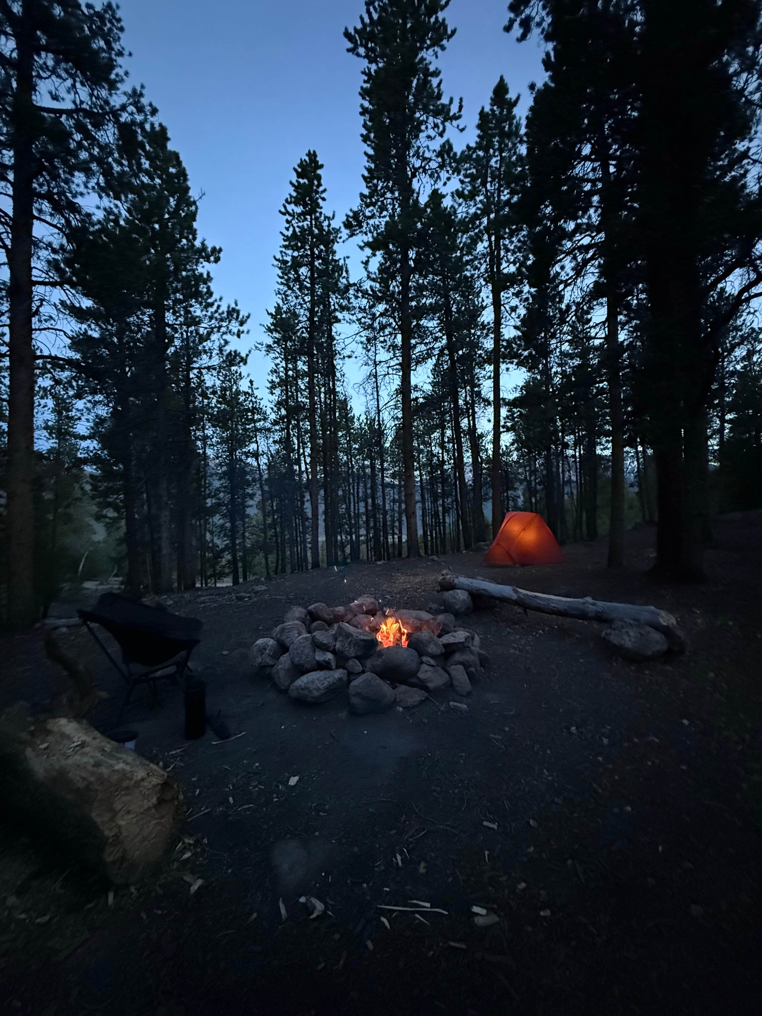 Camper-submitted photo at Twin Lakes Dispersed Camping - Site 2 West near Granite, CO