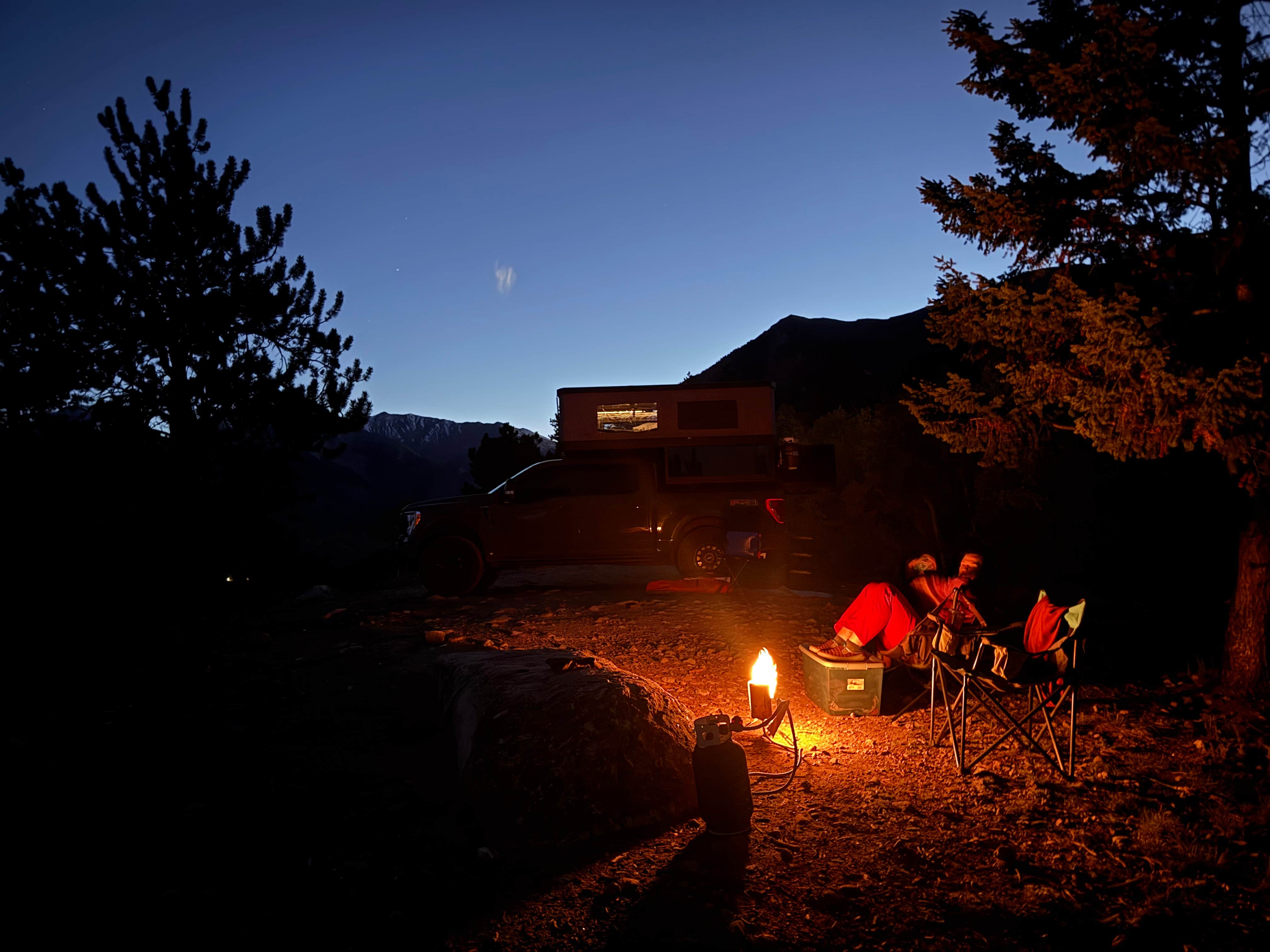 Camping near Elbert Creek — Psicc: Twin Lakes Dispersed2, Granite, Colorado