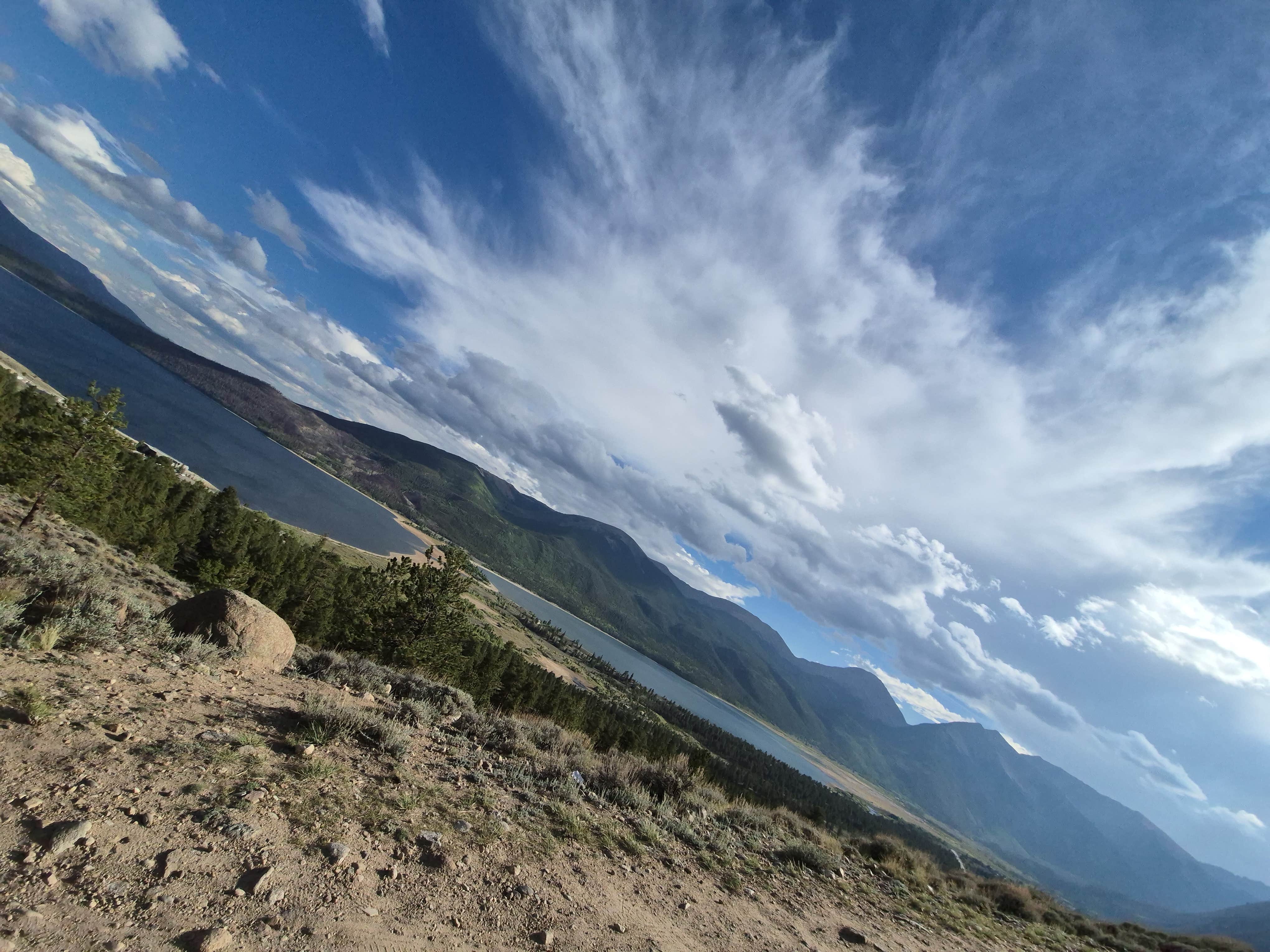 Josh S.'s photo of a dispersed camping area at Twin Lakes Up Hill Dispersed near Granite, CO