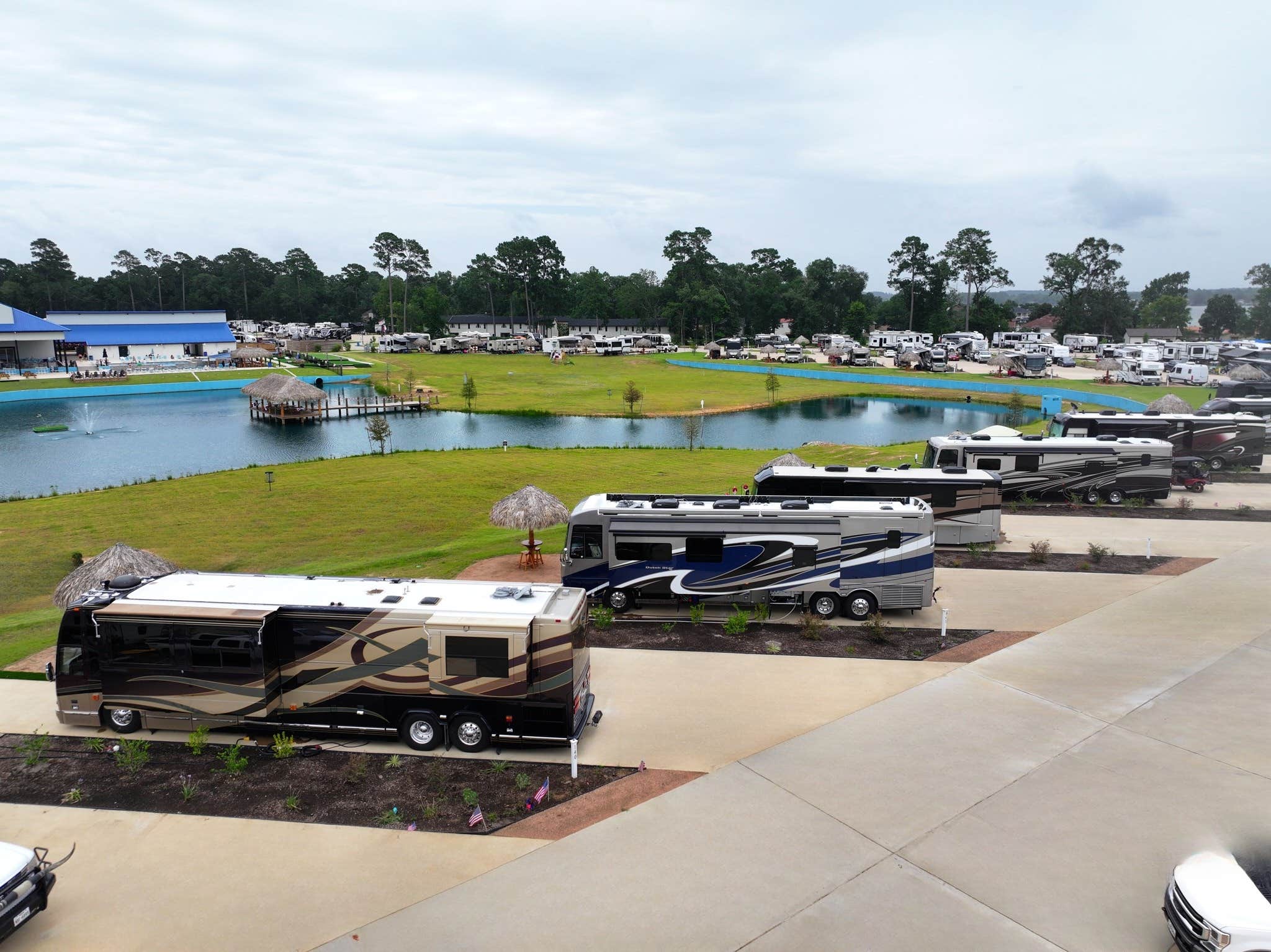 Camper-submitted photo at Twisted Parrot Luxury RV Resort near New Waverly, TX