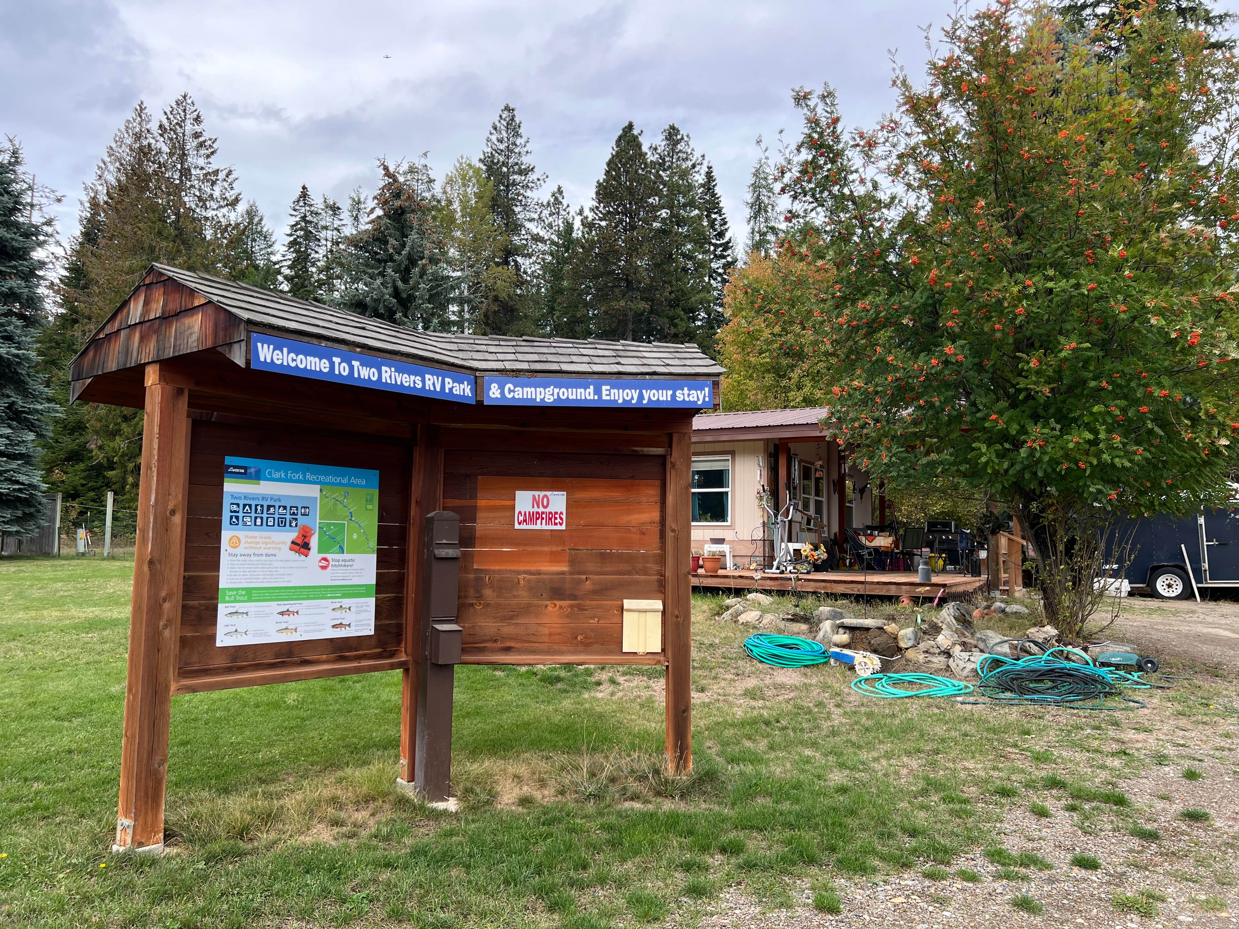 Camper-submitted photo at Two Rivers RV Park & Campground near Noxon, MT