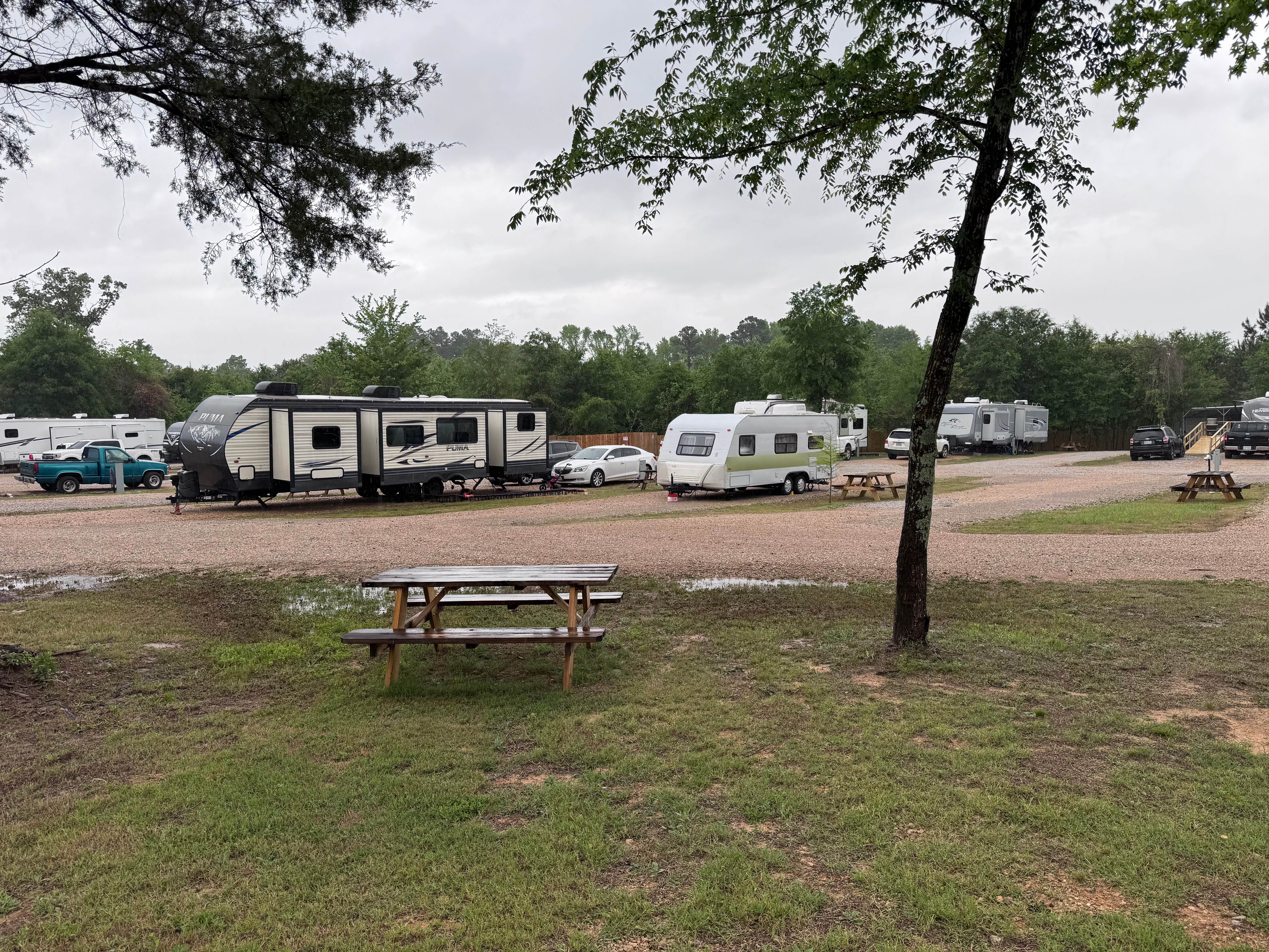 Tyler C.'s photo of rv camping at Tyler Camping RV Park near Jacksonville, TX