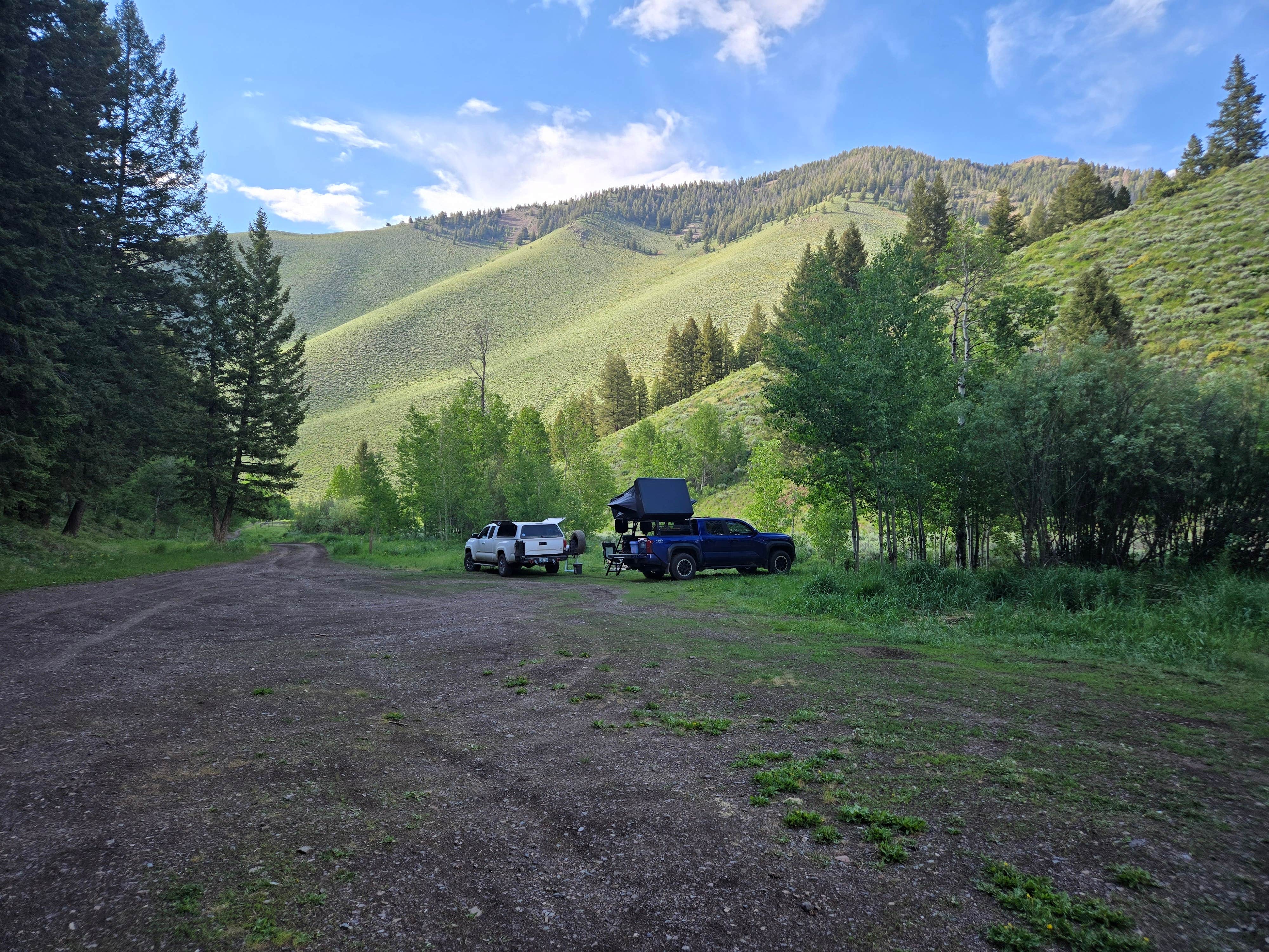 Camper-submitted photo at Uncle Johns Gulch on Corral Creek Road near Sun Valley, ID