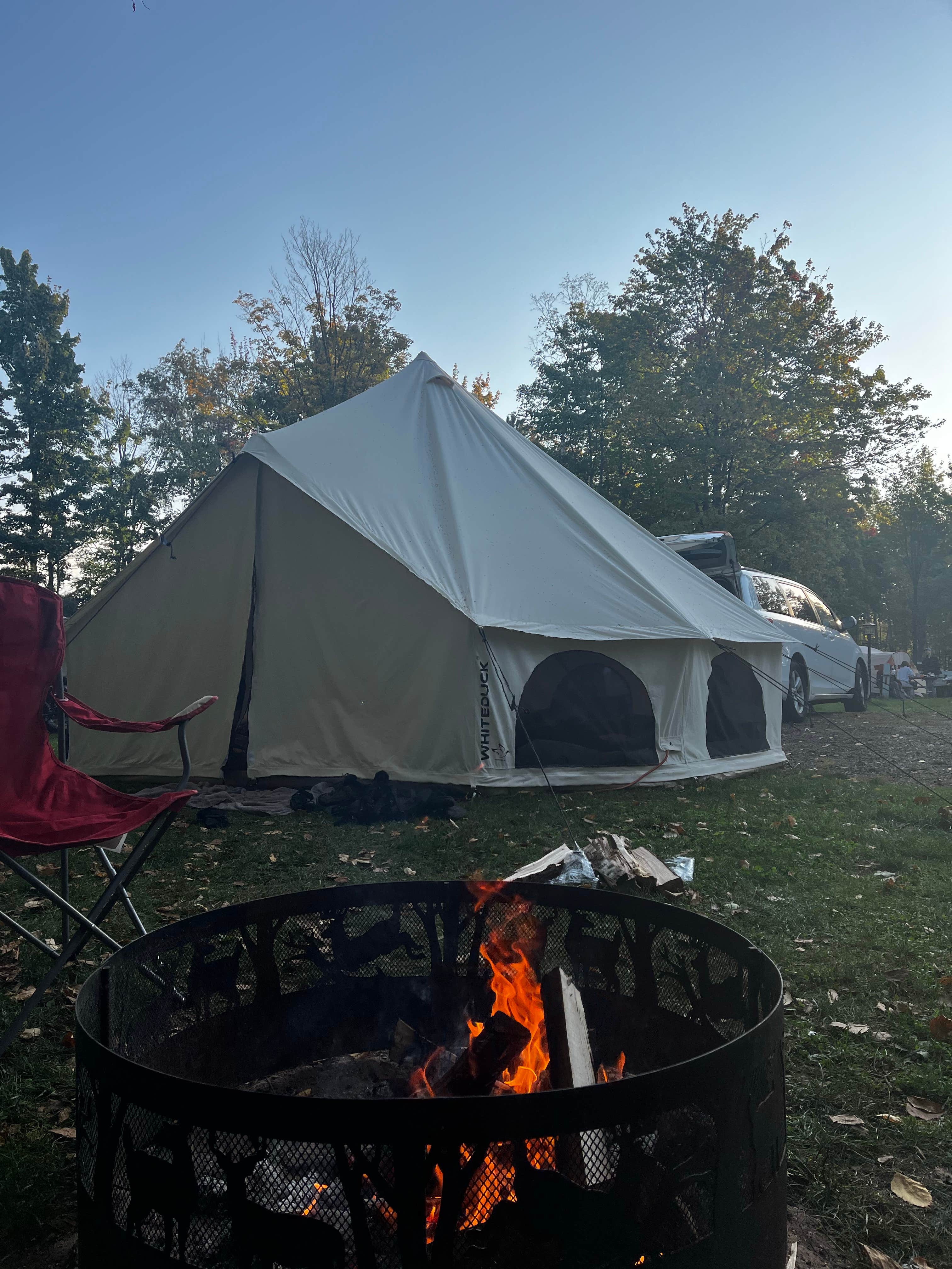 Mary H.'s photo at Union River Big Bear Campground near Bergland, MI
