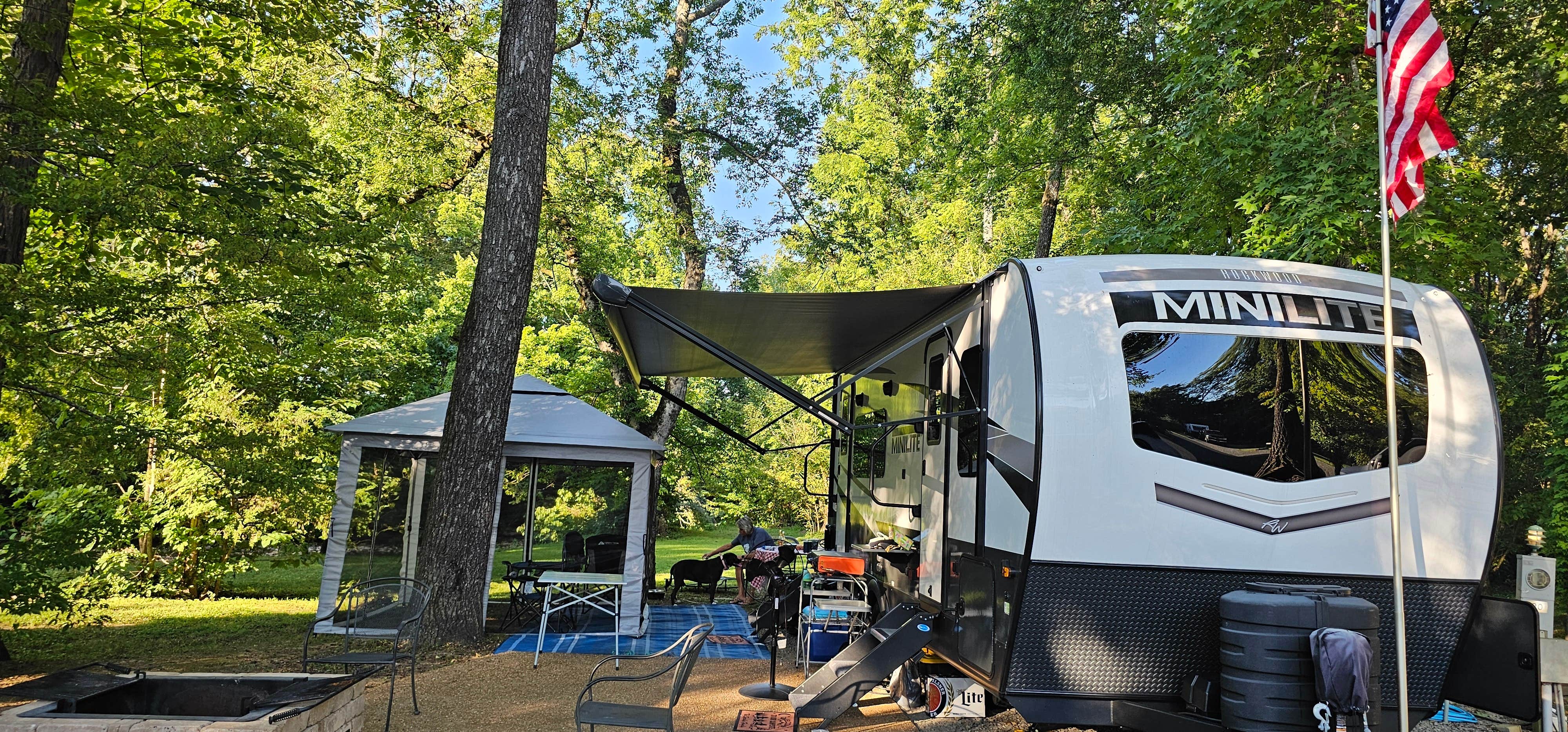 Christopher S.'s photo of rv camping at Up the Creek RV Camp near Louisville, TN