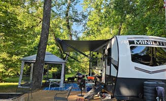 Christopher S.'s photo of camping with pets at Up the Creek RV Camp near Pigeon Forge, TN