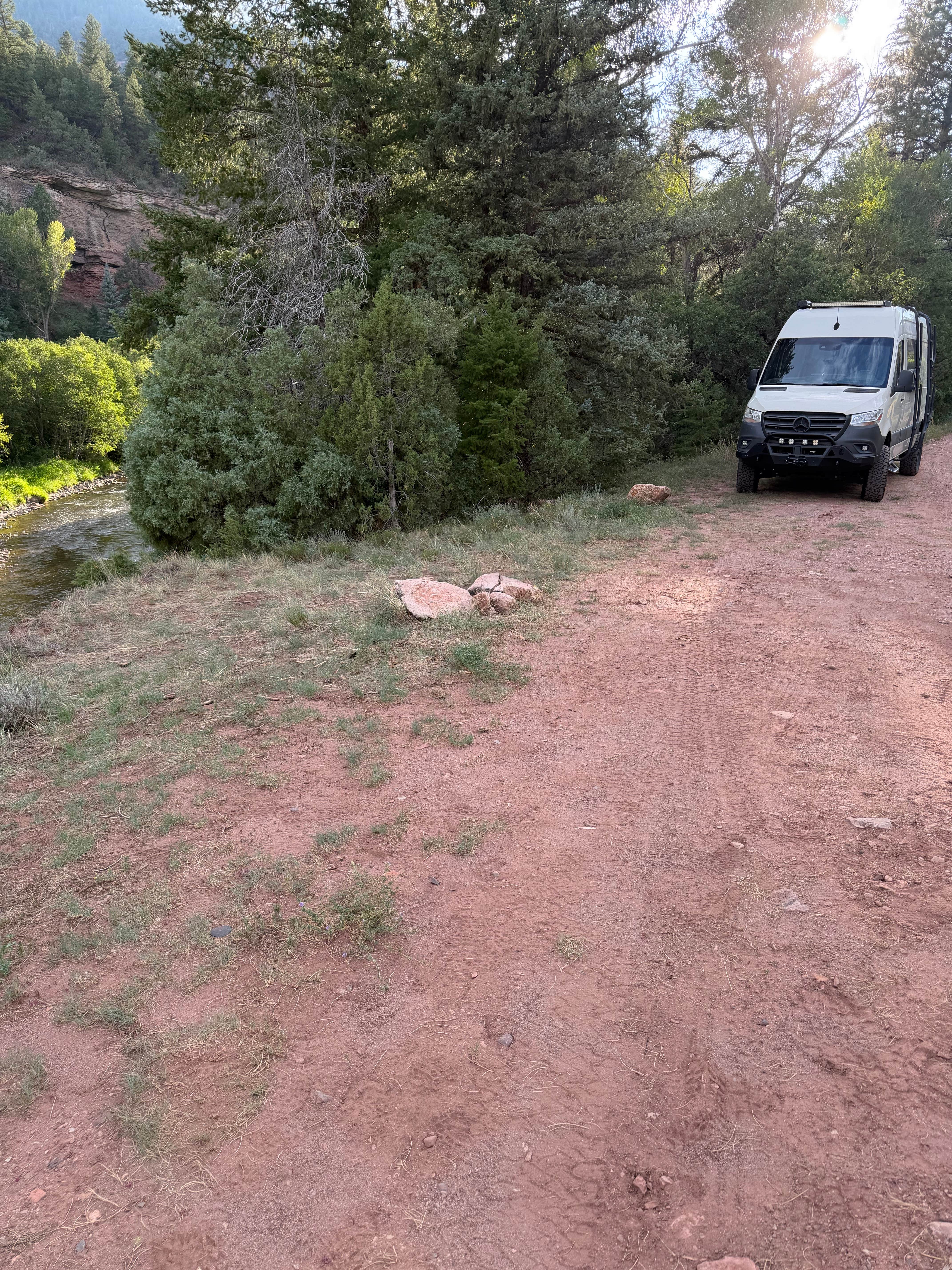 Up the road from Caddis Flats campground