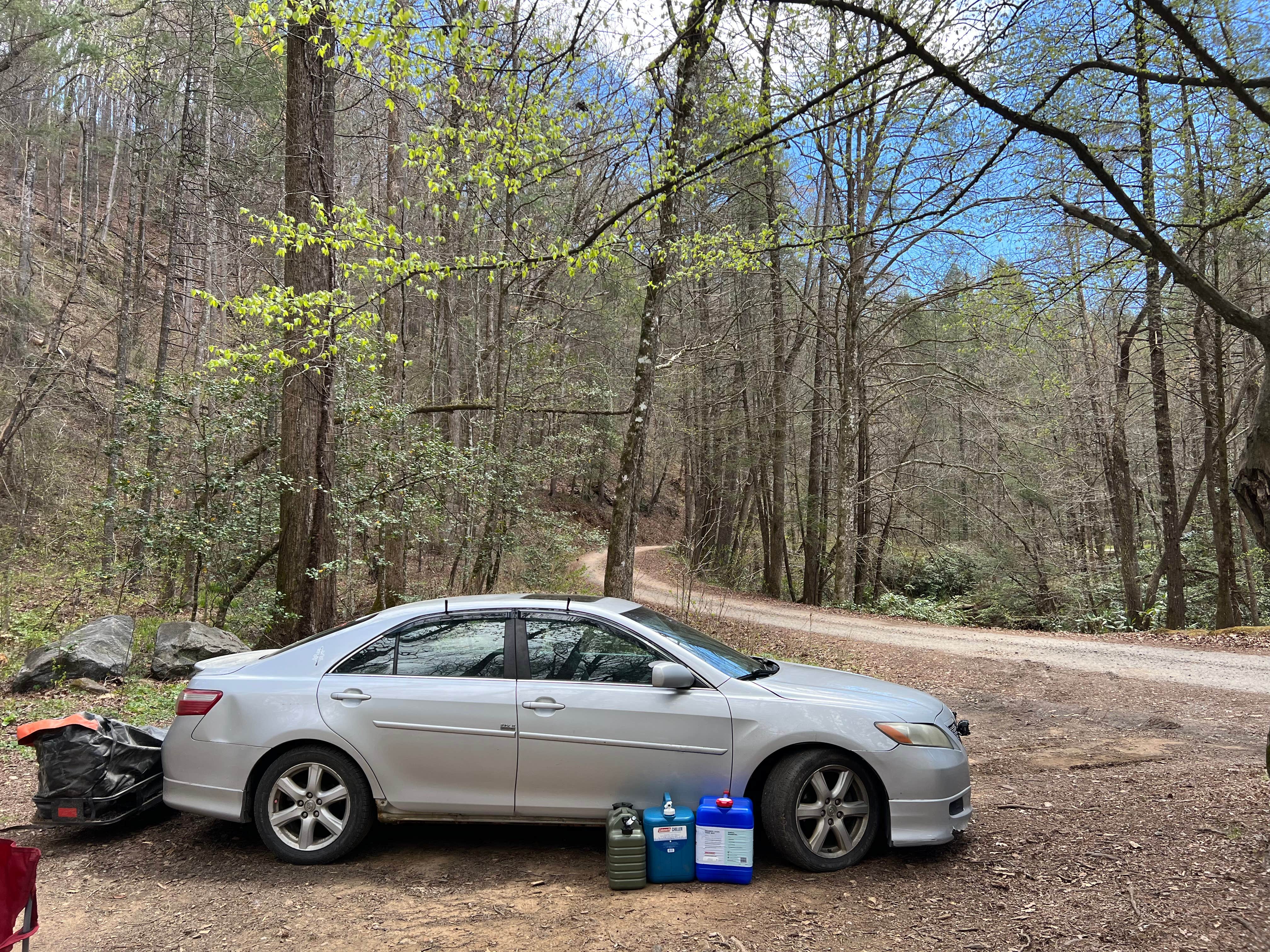 Camper-submitted photo at Upper Creek, Pisgah National Forest NC near Collettsville, NC