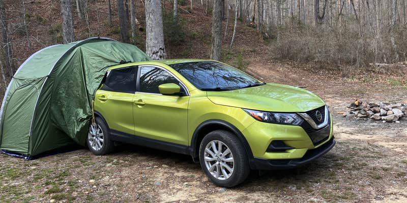 Camper submitted image from Upper Creek, Pisgah National Forest NC