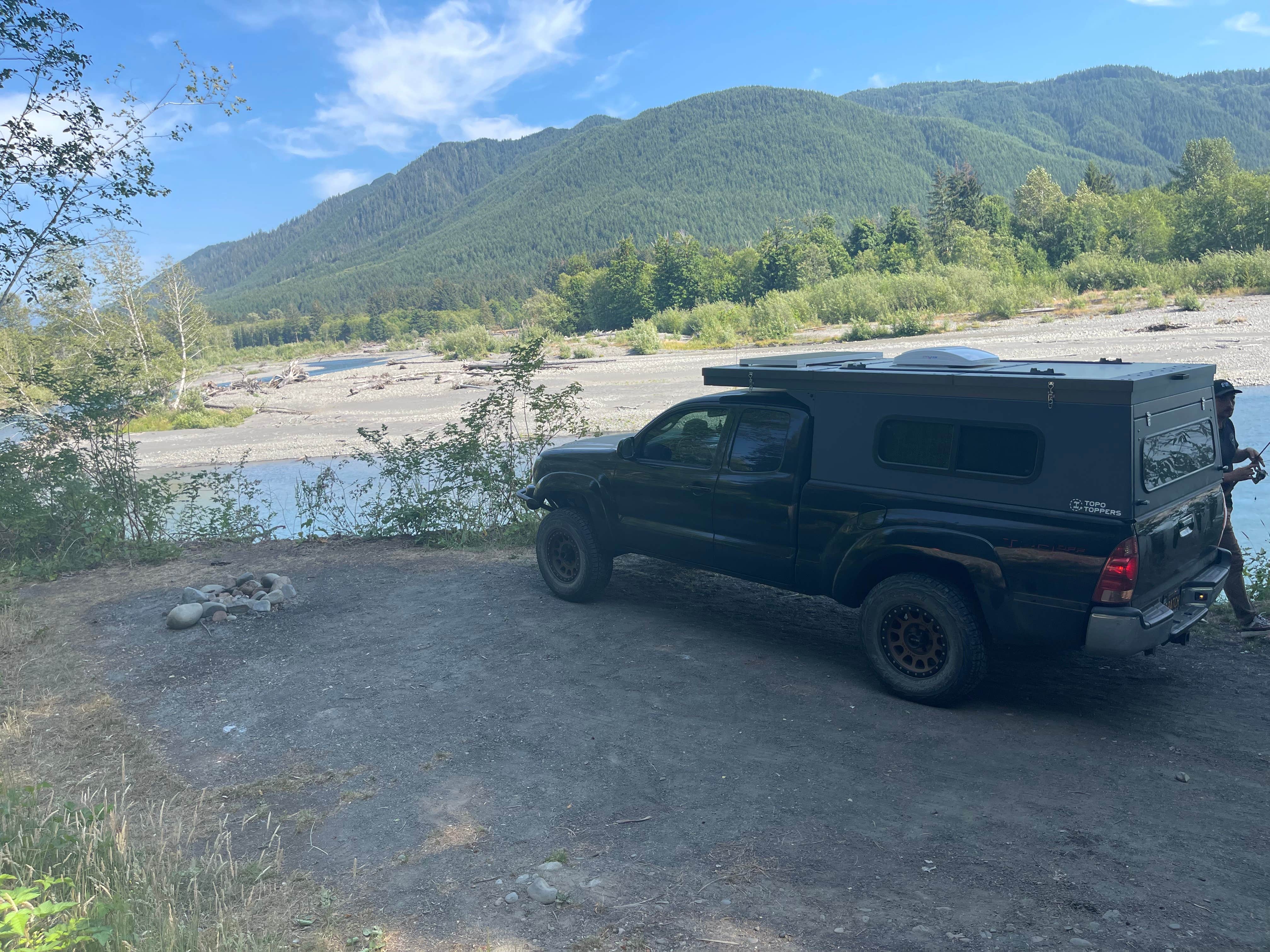 Camper-submitted photo at Upper Hoh Rd Dispersed Camping near Forks, WA