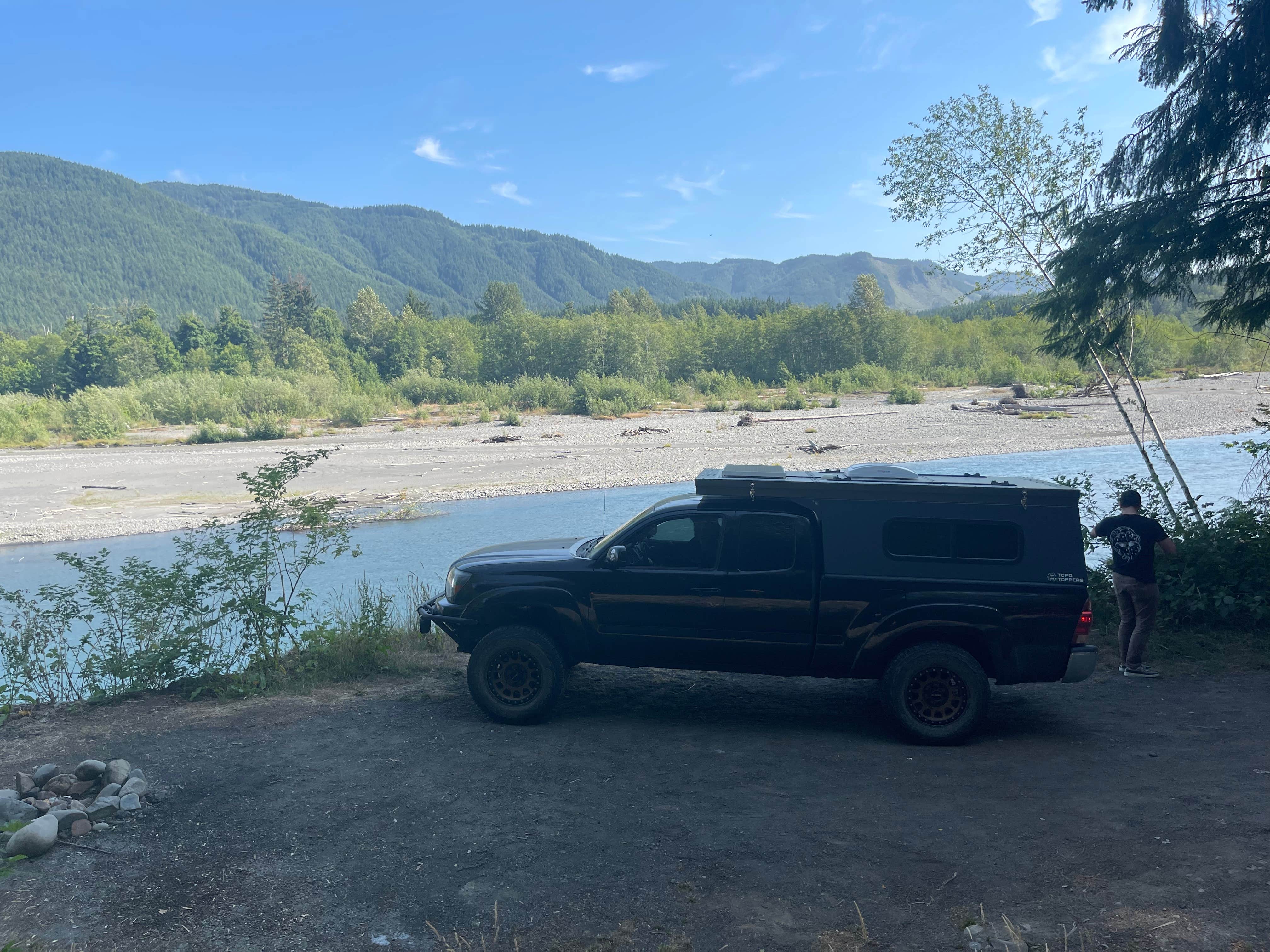 Camper-submitted photo at Upper Hoh Rd Dispersed Camping near Forks, WA