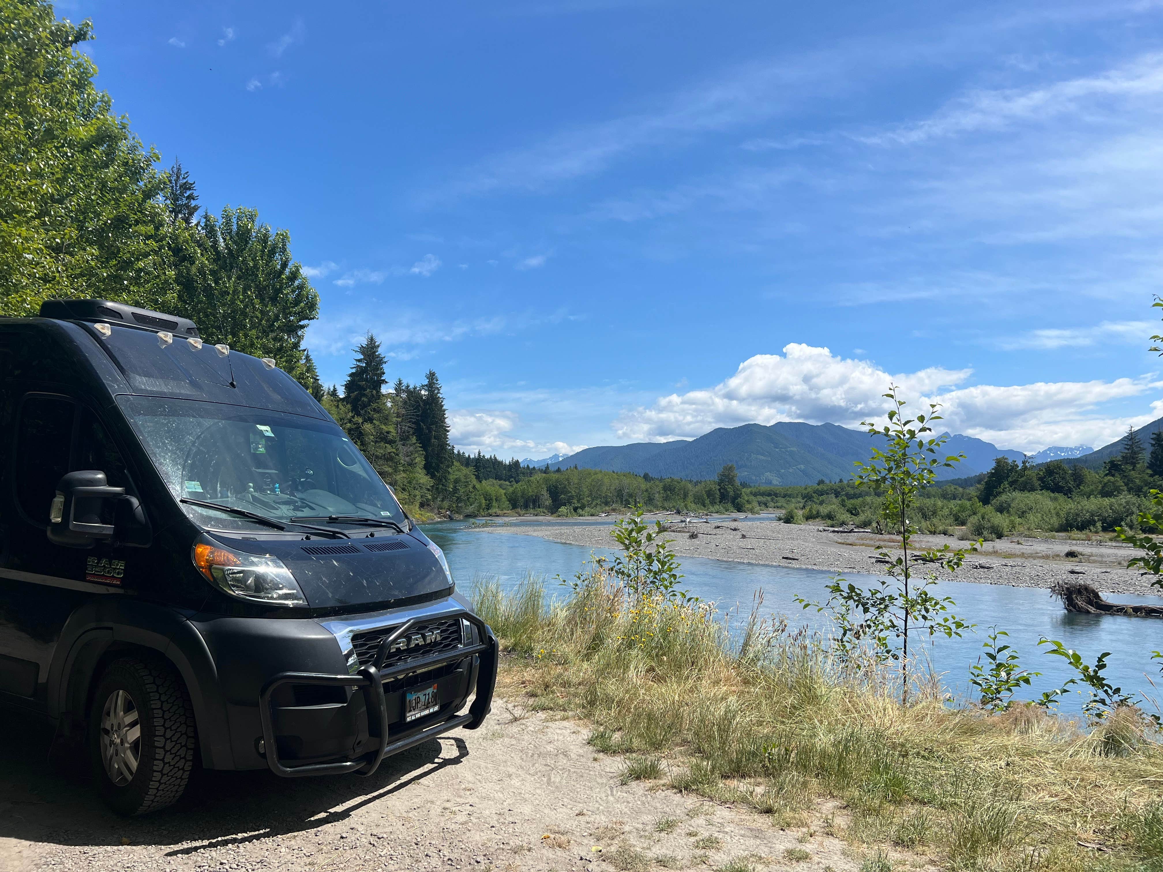 Camper-submitted photo at Upper Hoh Rd Dispersed Camping near Forks, WA