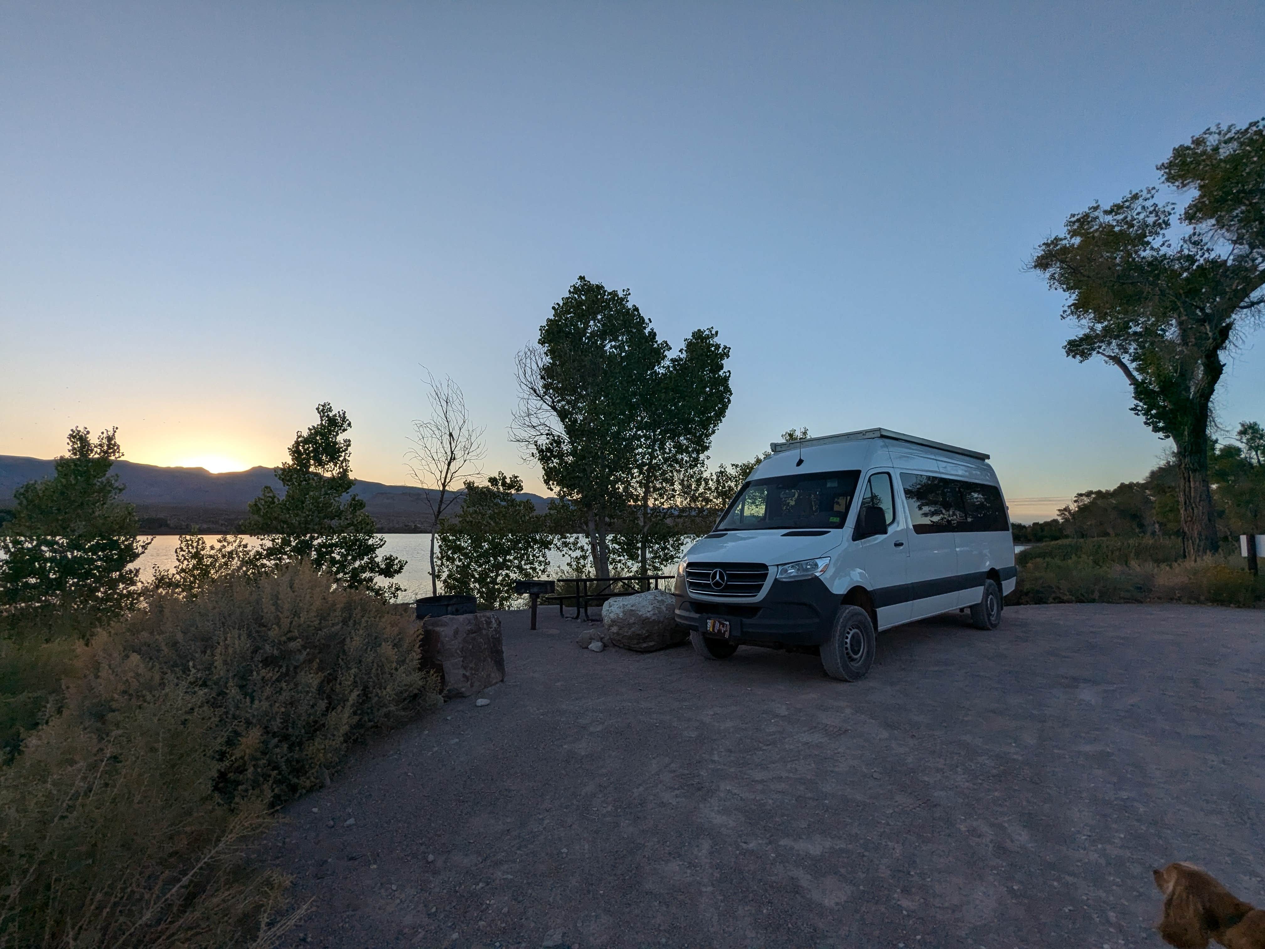 DL M.'s photo of camping with pets at Upper Campground - Pahranagat National Wildlife Refuge in Nevada