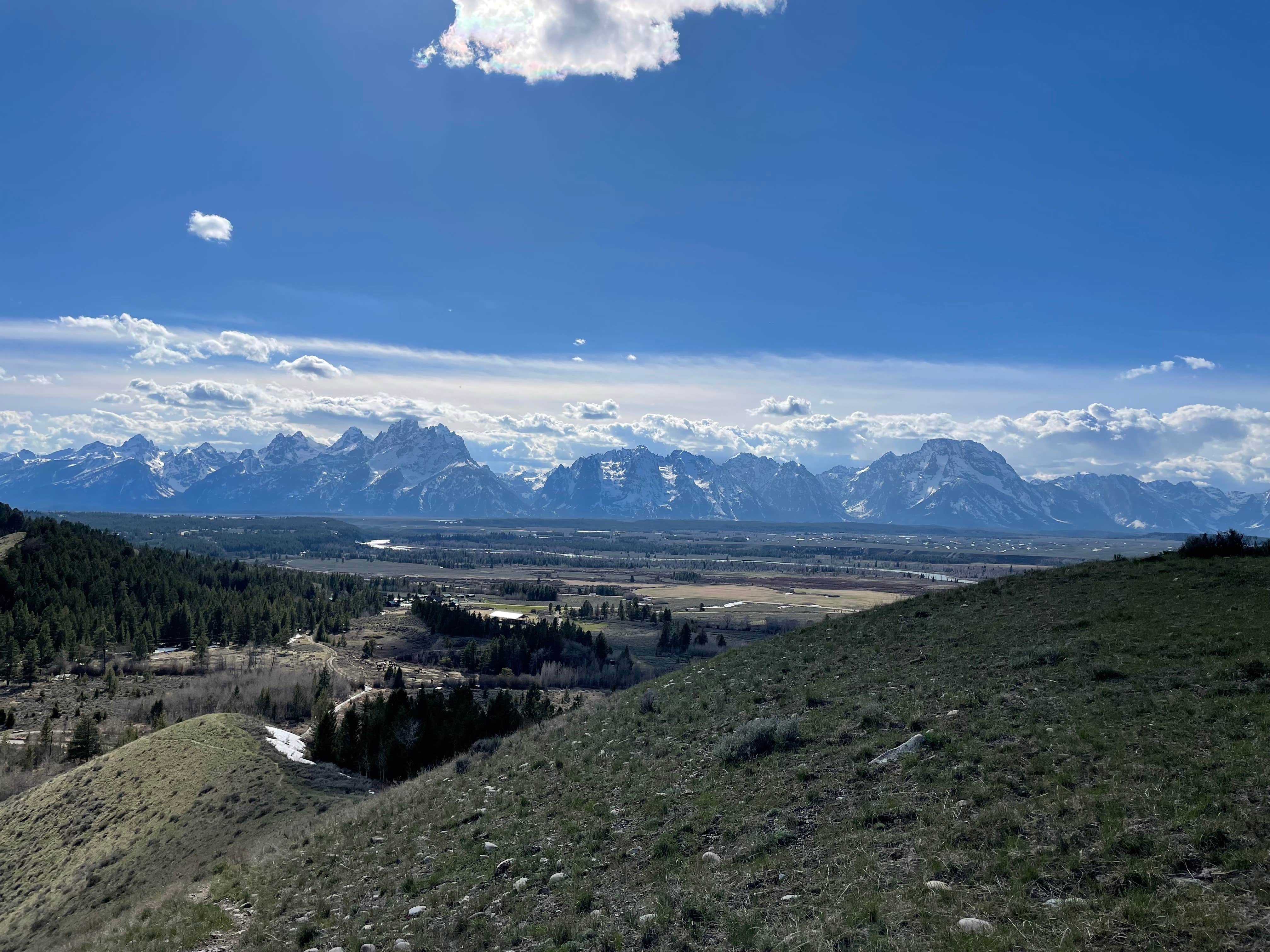 Eric P.'s photo of a dispersed camping area at Upper Teton View Dispersed near Moran, WY
