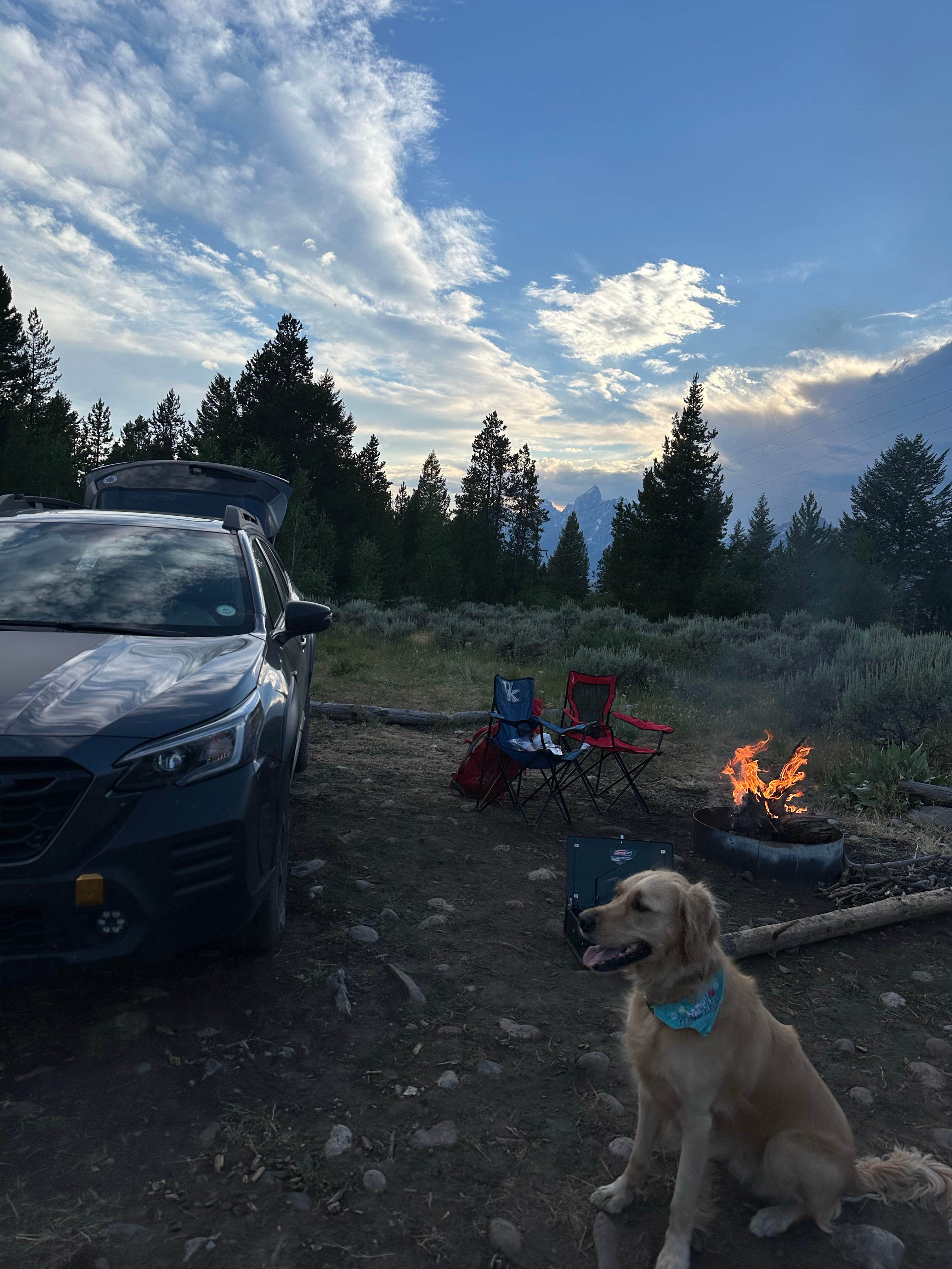 Laura C.'s photo at Upper Teton View Dispersed near Moran, WY