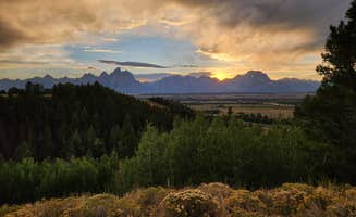 Donny A.'s photo of a dispersed camping area at Upper Teton View Dispersed near Grand Teton National Park