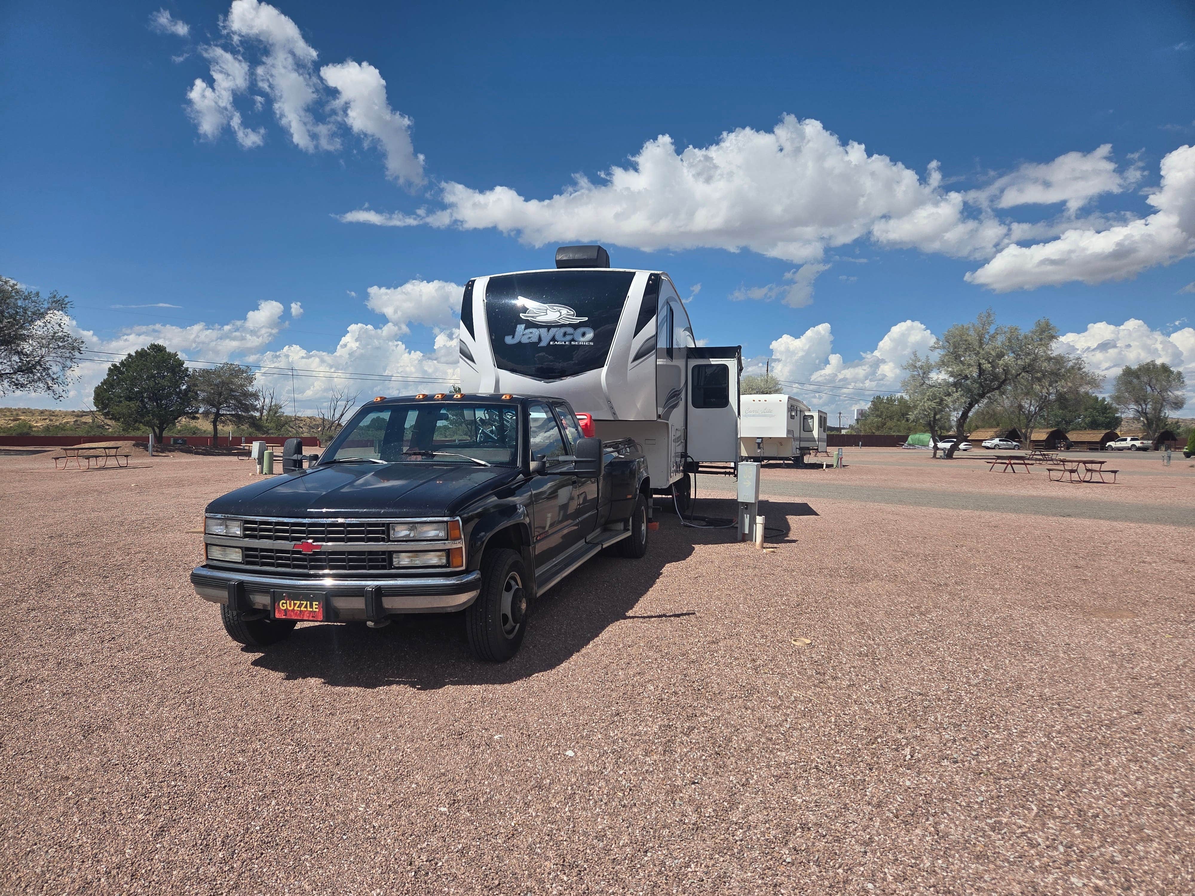 John R.'s photo of glamping accommodations at USA RV Park near Rehoboth, NM
