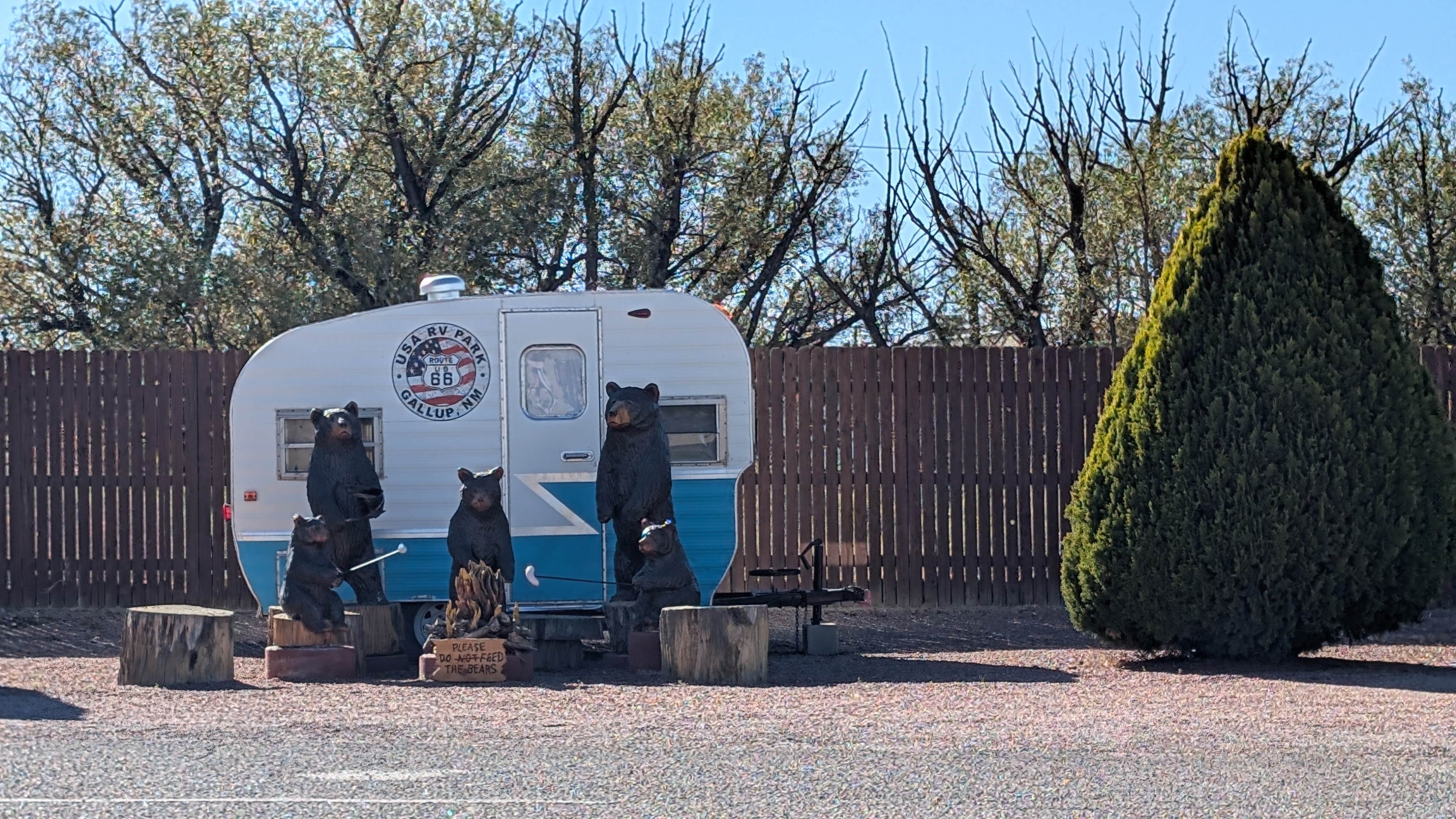 Kimberly L.'s photo of camping with pets at USA RV Park near Fort Defiance, AZ